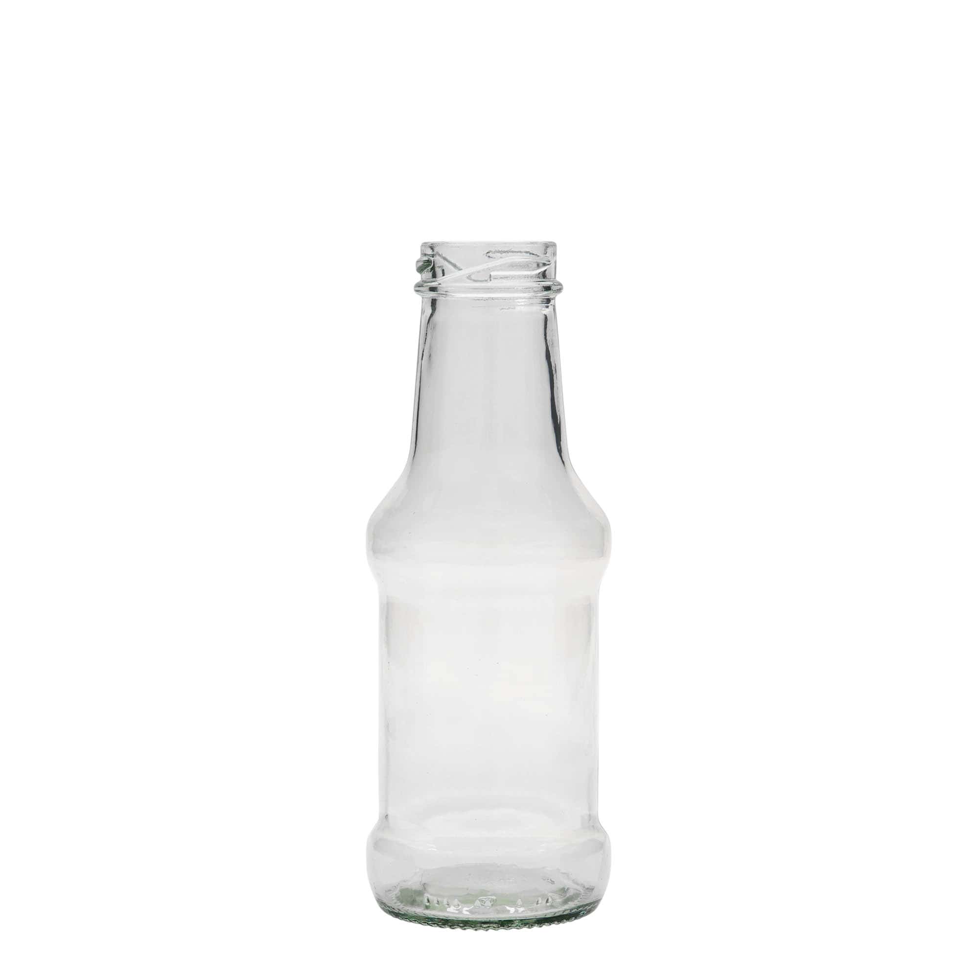 Μπουκάλι για σως 250 ml, γυάλινο, στόμιο: twist-off (TO 38)