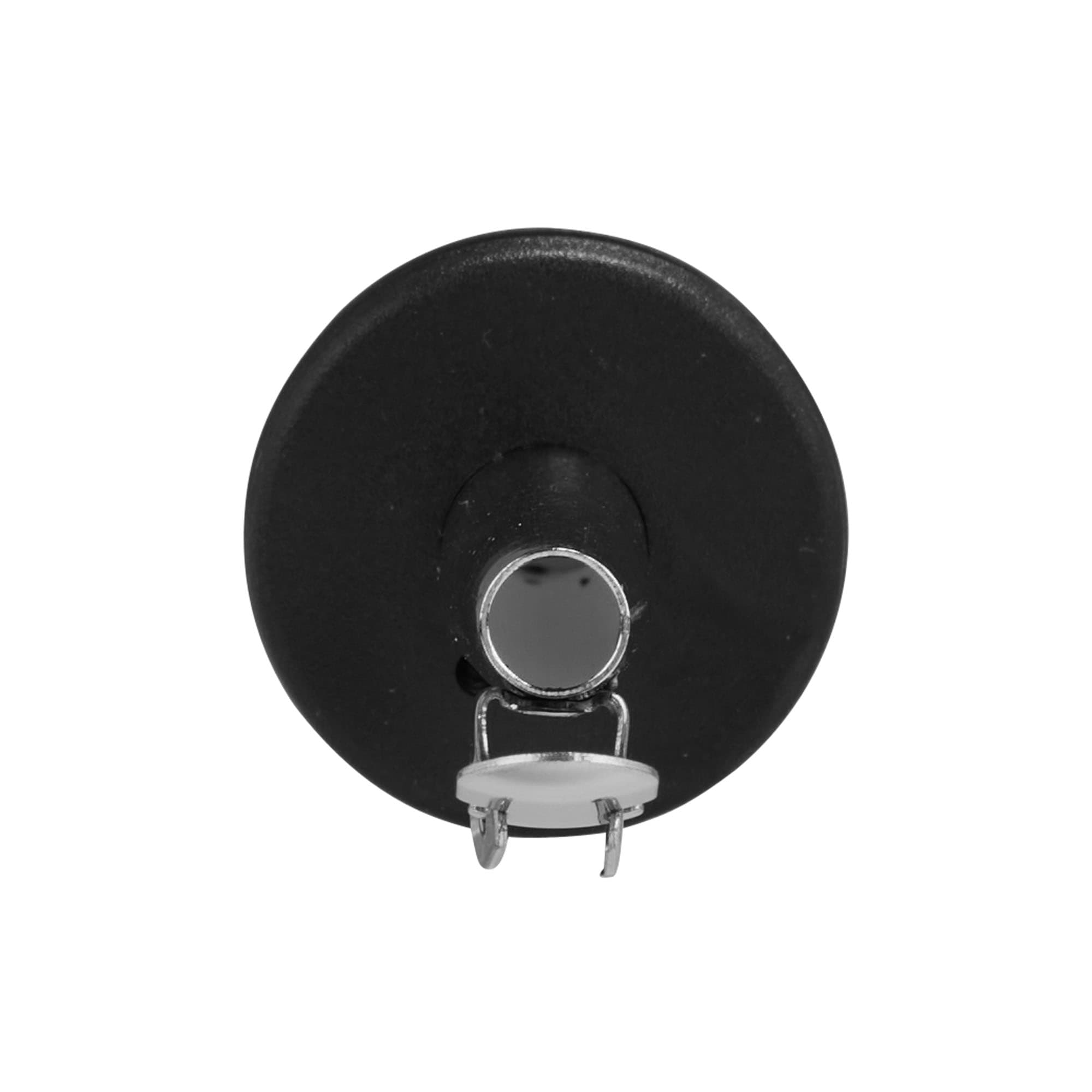 Στόμιο έκχυσης inox με μεταλλικό καπάκι, ανοξείδωτος χάλυβας, ασημί