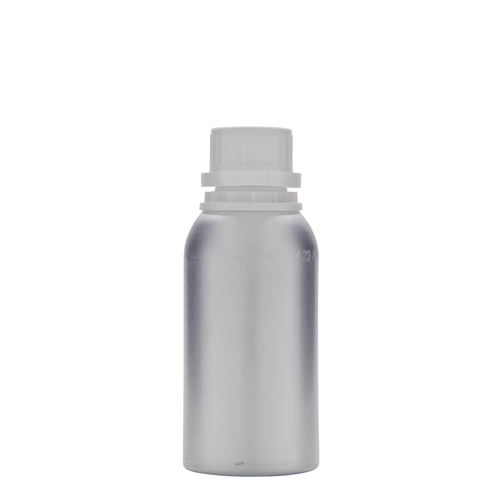 Μπουκάλι αλουμινίου 275 ml, μεταλλικό, ασημί, στόμιο: DIN 32