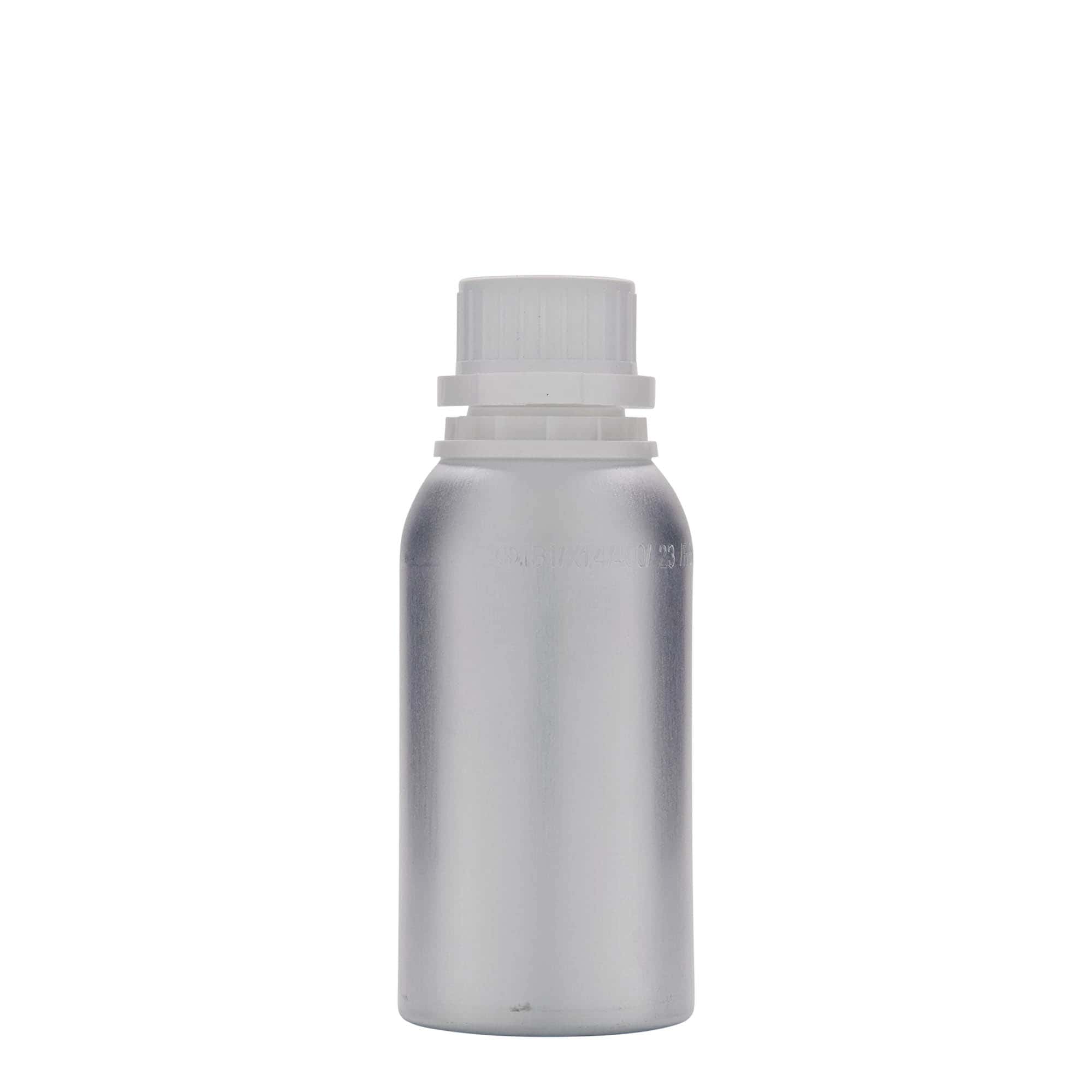 Μπουκάλι αλουμινίου 275 ml, μεταλλικό, ασημί, στόμιο: DIN 32