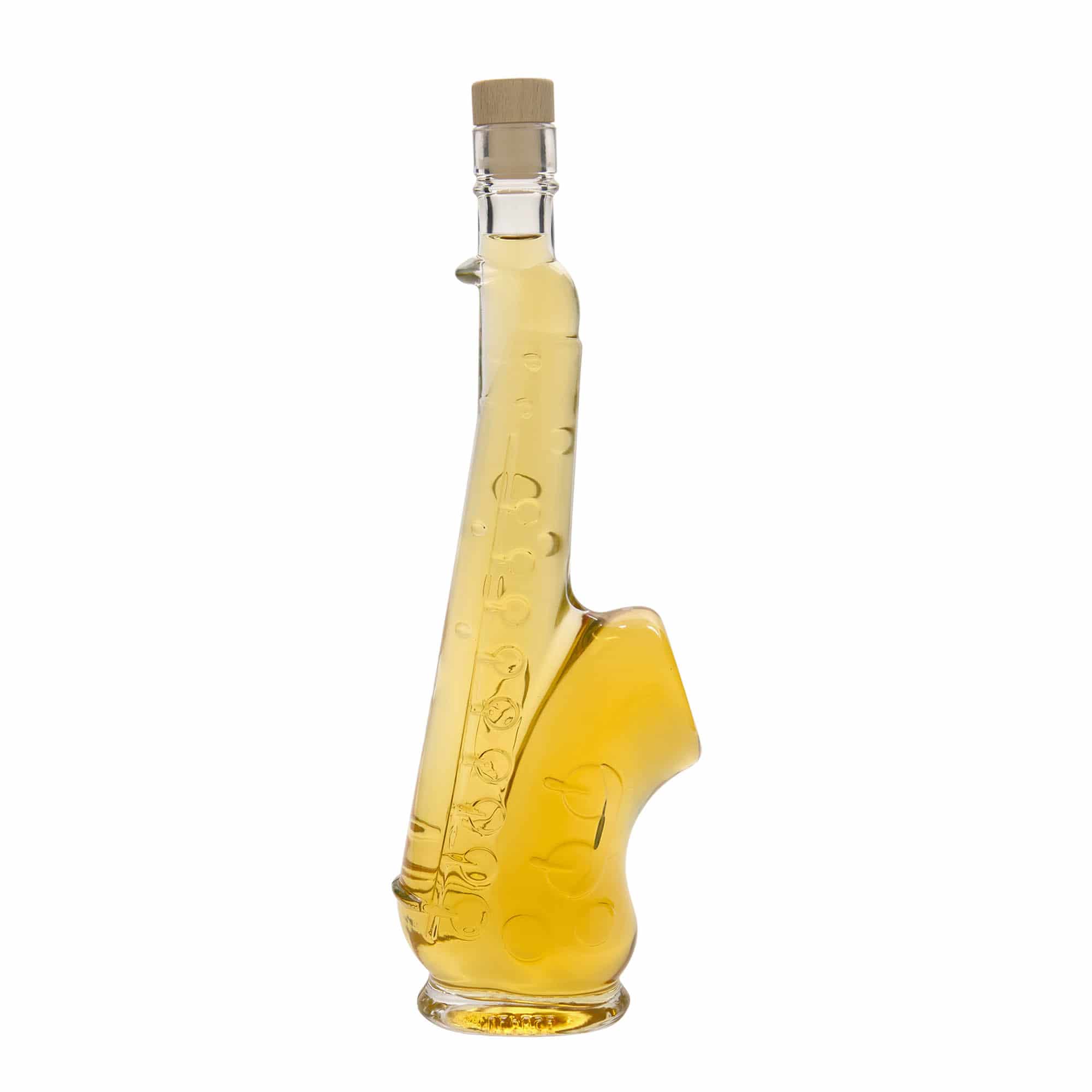500 ml γυάλινο μπουκάλι 'Saxophon', στόμιο: φελλός