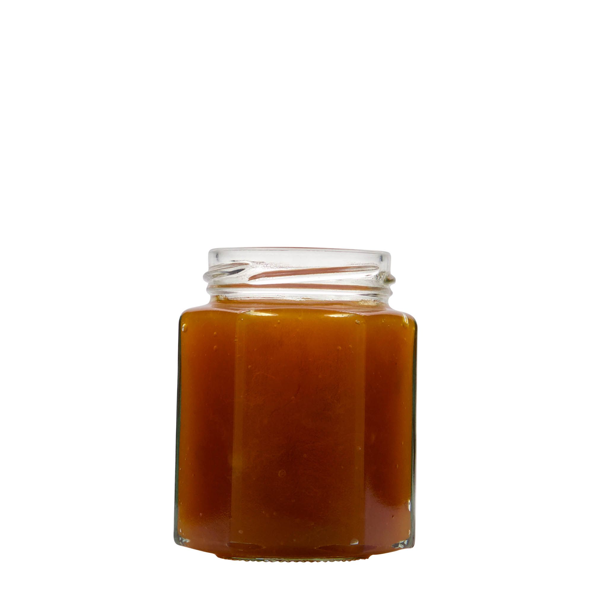 Εξάγωνο βάζο 191 ml, στόμιο: twist-off (TO 58) Εξάγωνο βάζο 191 ml, στόμιο: twist-off (TO 58)