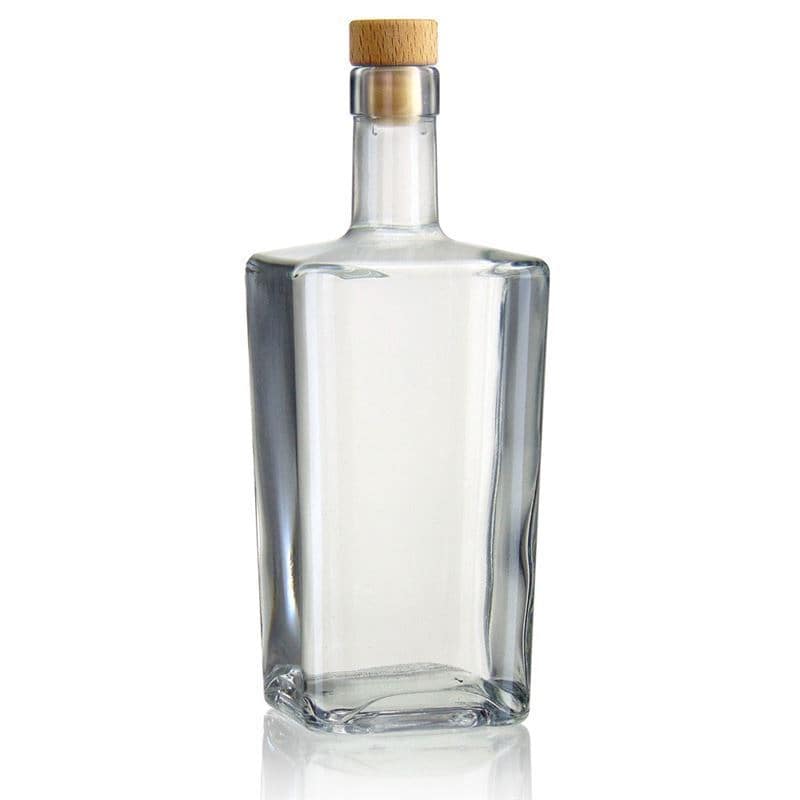Γυάλινο μπουκάλι 'Noel' 500 ml, τετράγωνο, στόμιο: φελλός
