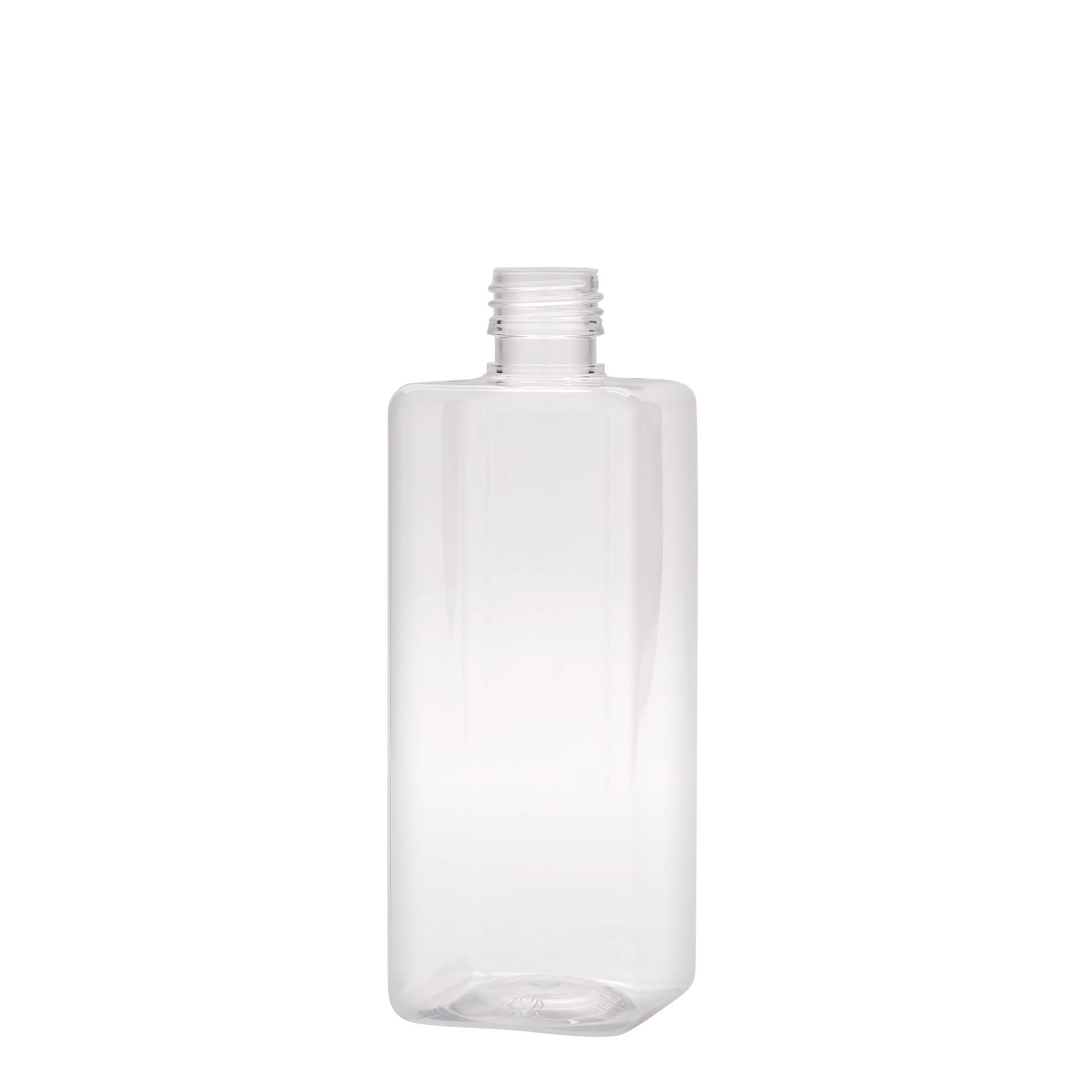 Μπουκάλι PET 'Karl' 500 ml, τετράγωνο, πλαστικό, στόμιο: PP 28
