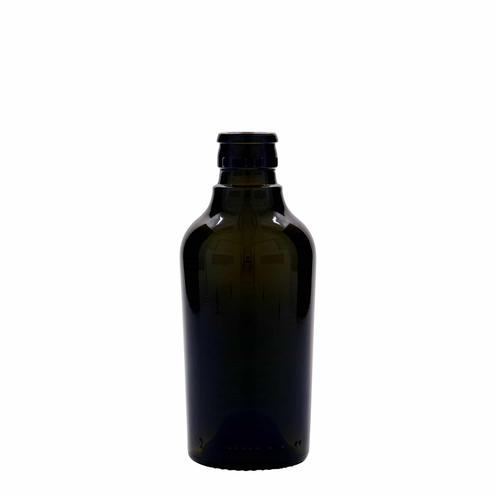 Μπουκάλι για ξίδι/λάδι 'Oleum' 250 ml, γυάλινο, πράσινο αντικέ, στόμιο: DOP Μπουκάλι για ξίδι/λάδι 'Oleum' 250 ml, γυάλινο, πράσινο αντικέ, στόμιο: DOP