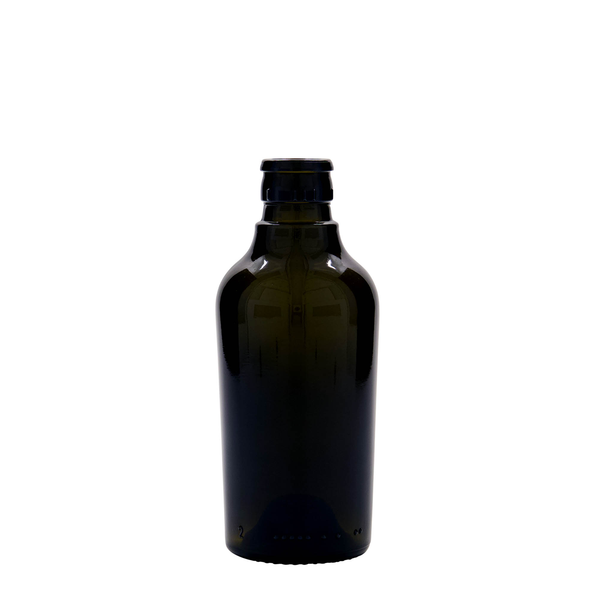 Μπουκάλι για ξίδι/λάδι 'Oleum' 250 ml, γυάλινο, πράσινο αντικέ, στόμιο: DOP