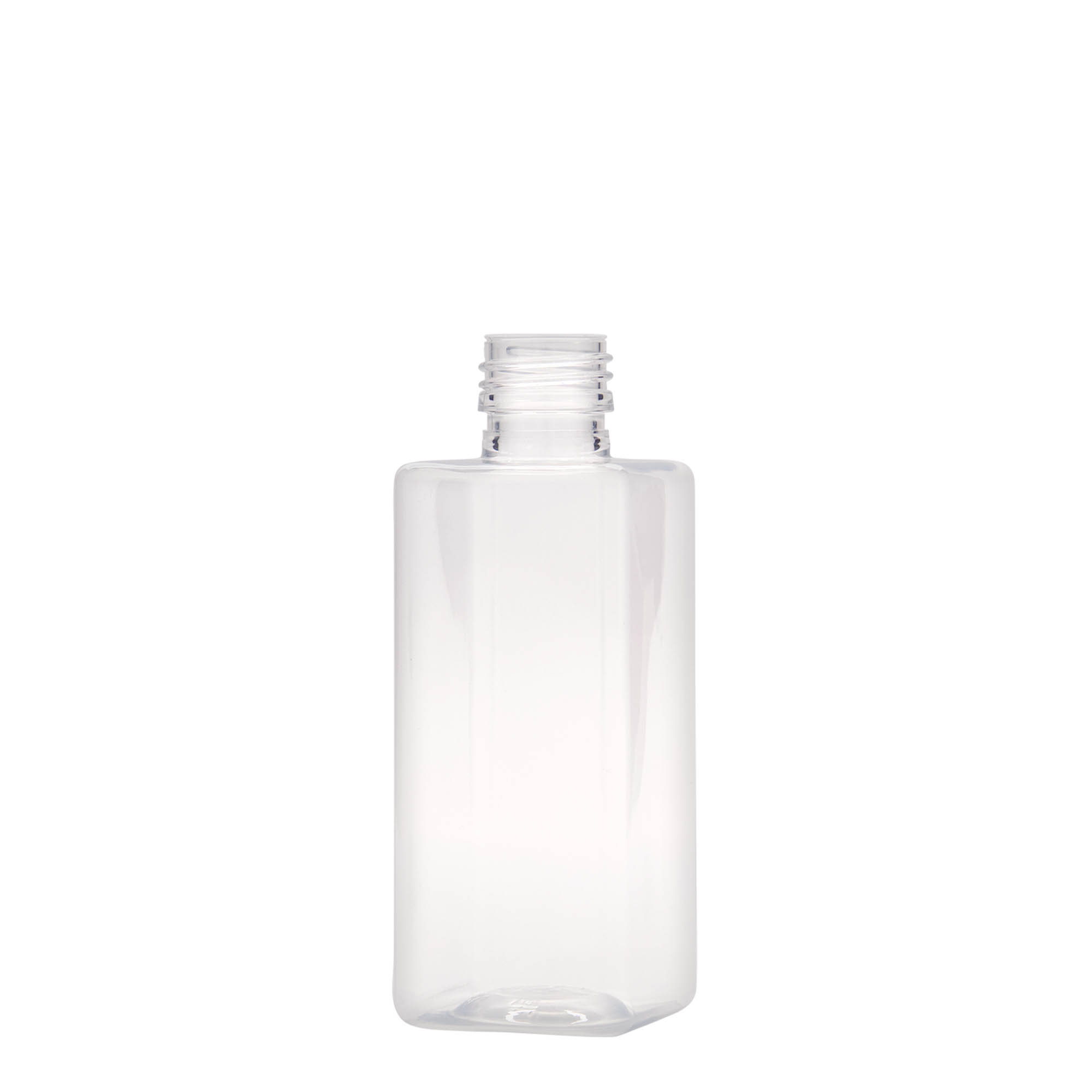 Μπουκάλι PET 'Karl' 250 ml, τετράγωνο, πλαστικό, στόμιο: PP 28 Μπουκάλι PET 'Karl' 250 ml, τετράγωνο, πλαστικό, στόμιο: PP 28
