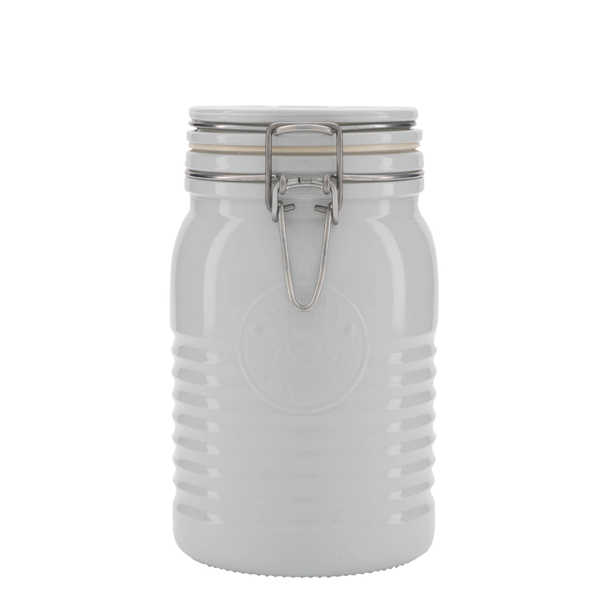 Βάζο με καπάκι με κλιπ 'Officina 1825' 1.000 ml, λευκό, στόμιο: καπάκι με κλιπ