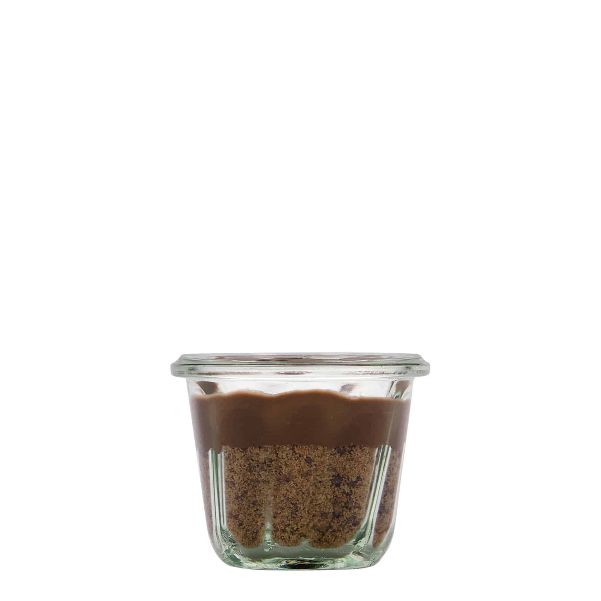 Βάζο σε σχήμα φόρμας για κέικ WECK 80 ml, στόμιο: στρογγυλεμένο χείλος