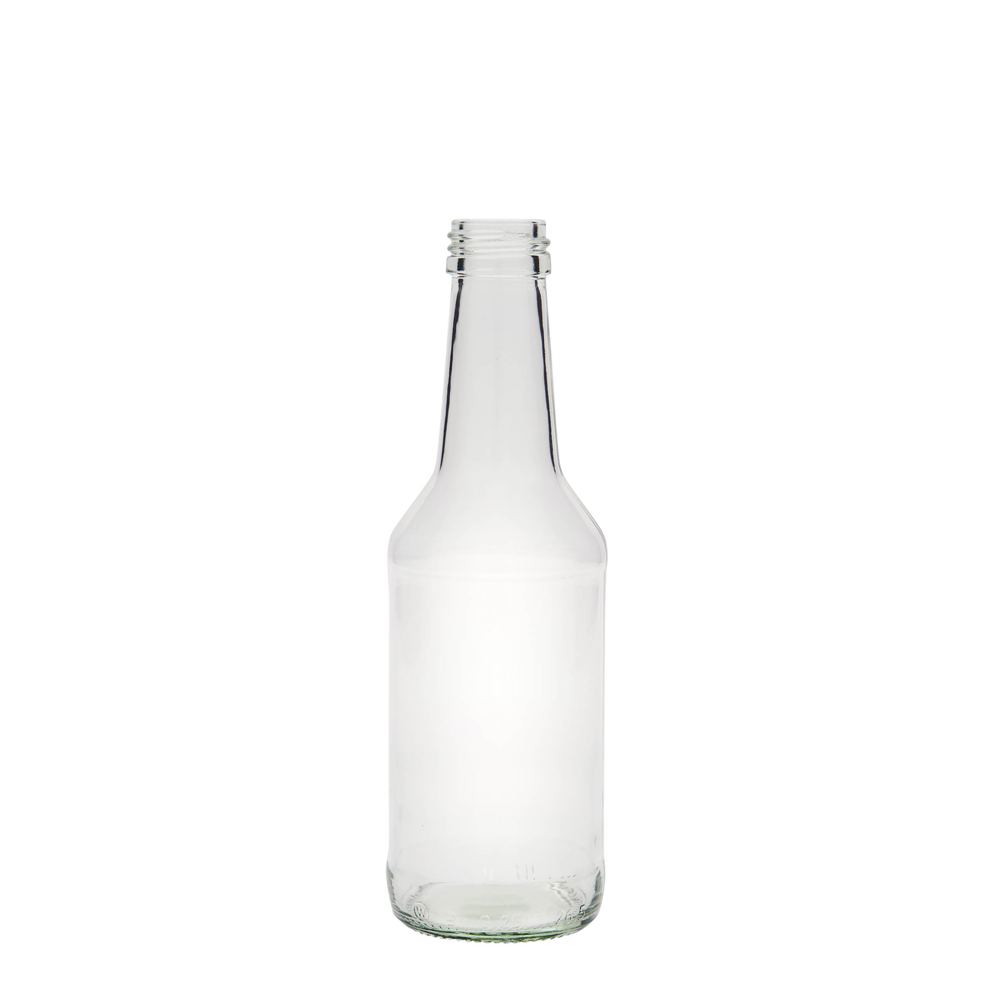 Γυάλινο μπουκάλι 'Nils' 250 ml, στόμιο: PP 28