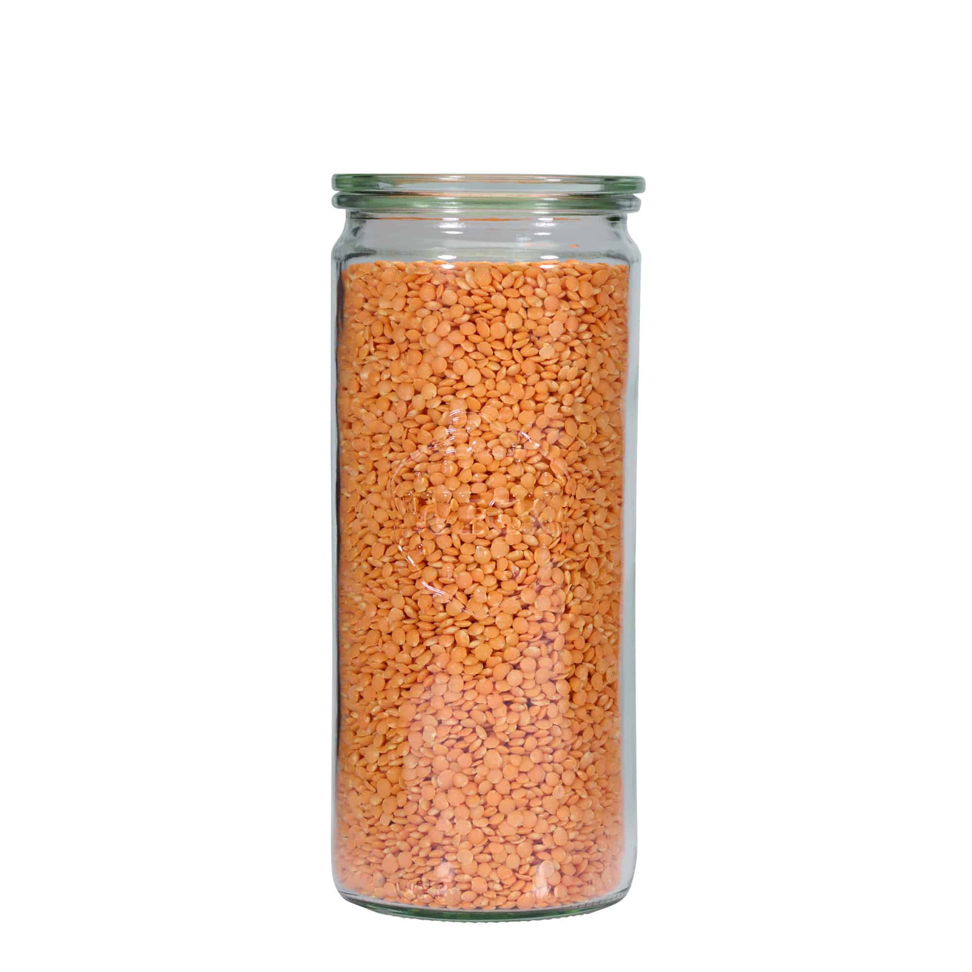 Κυλινδρικό βάζο WECK 1.040 ml, στόμιο: στρογγυλεμένο χείλος