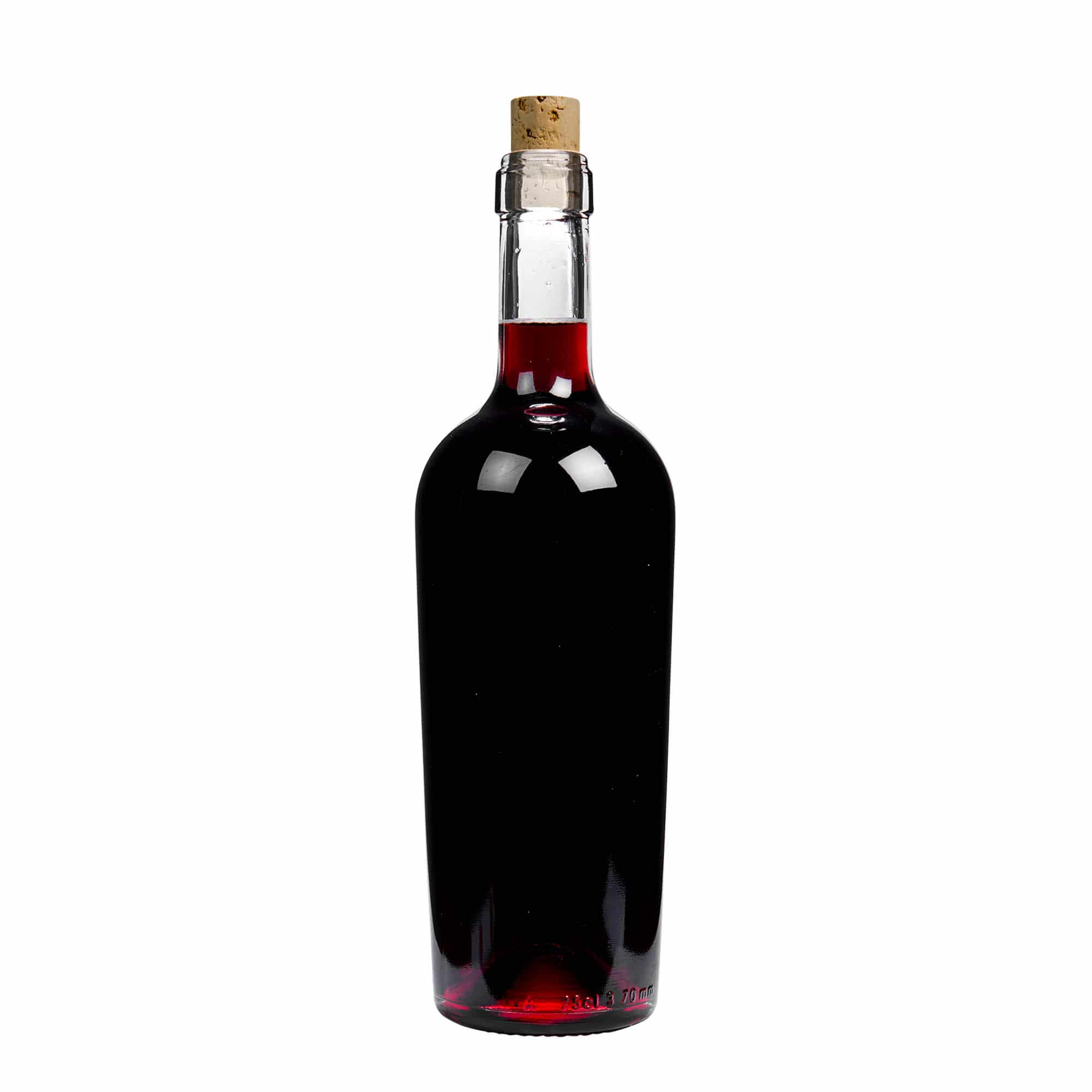 750 ml μπουκάλι κρασιού 'Imperiale', στόμιο: φελλός