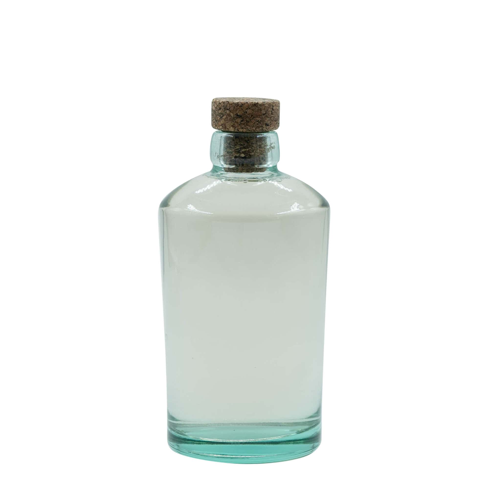 500 ml γυάλινο μπουκάλι 'Barrel', στόμιο: φελλός