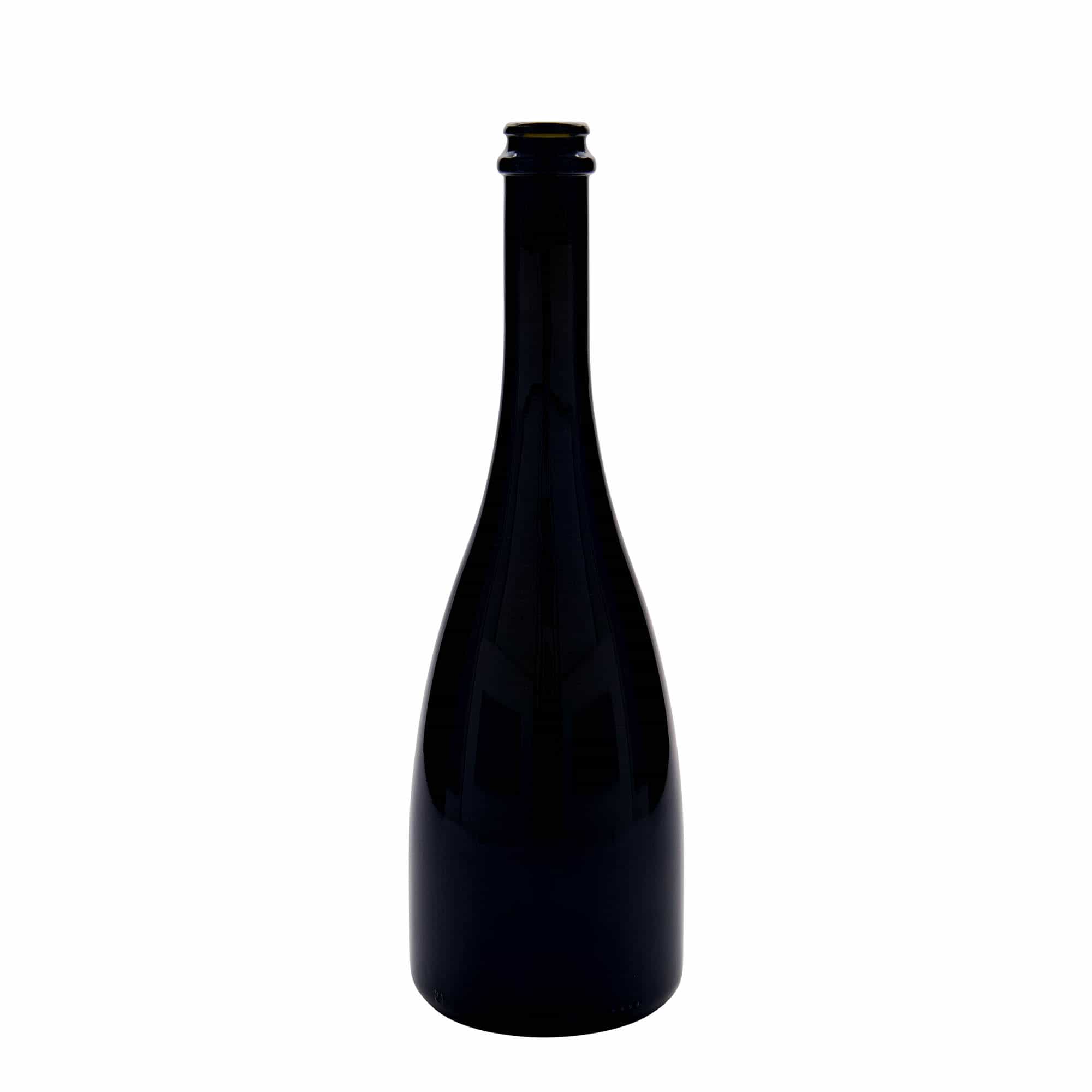 Μπουκάλι μπύρας/σαμπάνιας 'Tosca' 750 ml, γυάλινο, πράσινο αντικέ, στόμιο: μεταλλική τάπα Μπουκάλι μπύρας/σαμπάνιας 'Tosca' 750 ml, γυάλινο, πράσινο αντικέ, στόμιο: μεταλλική τάπα