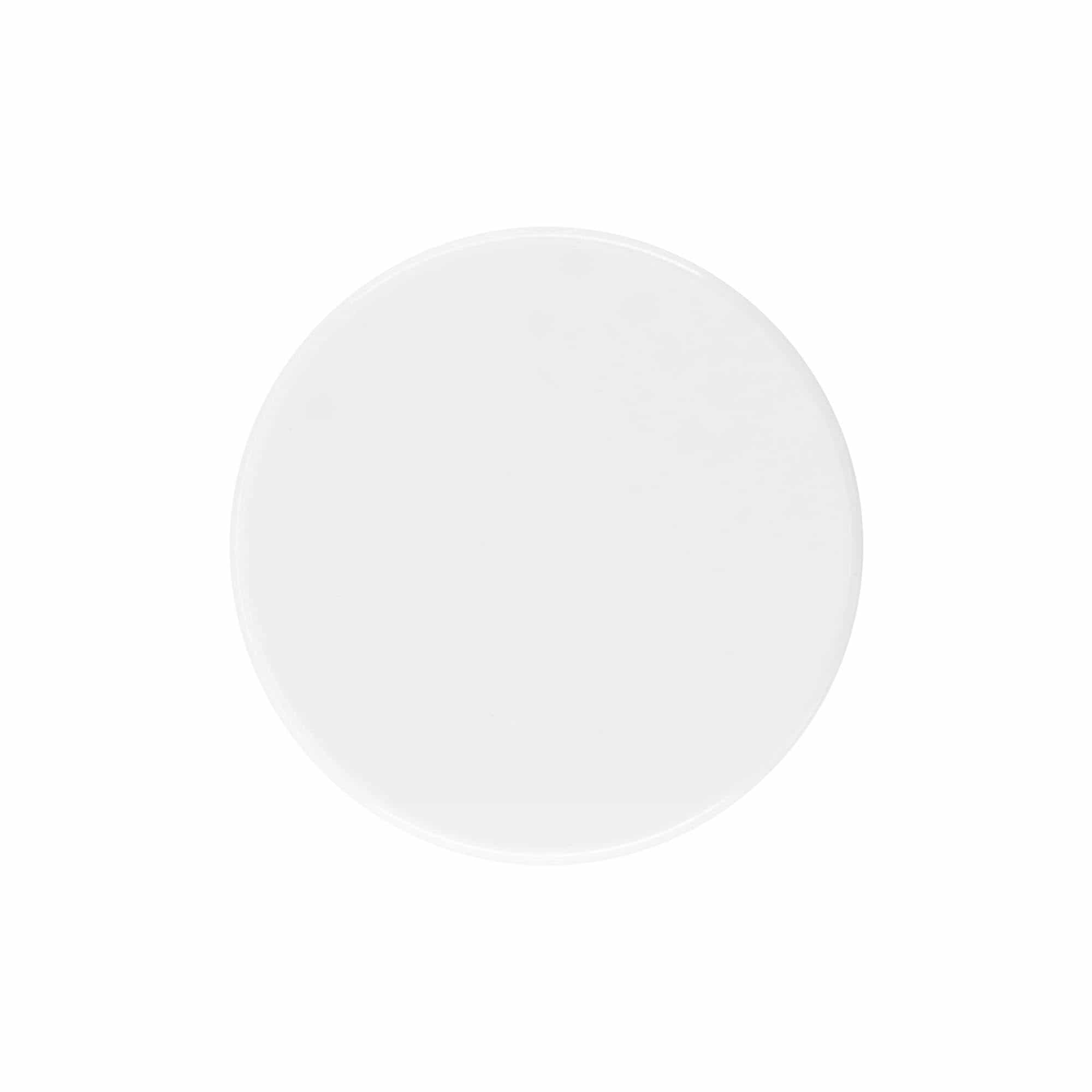 Βιδωτό πώμα για το μπουκάλι 'Beauty' 50 ml, πλαστικό HPM, λευκό
