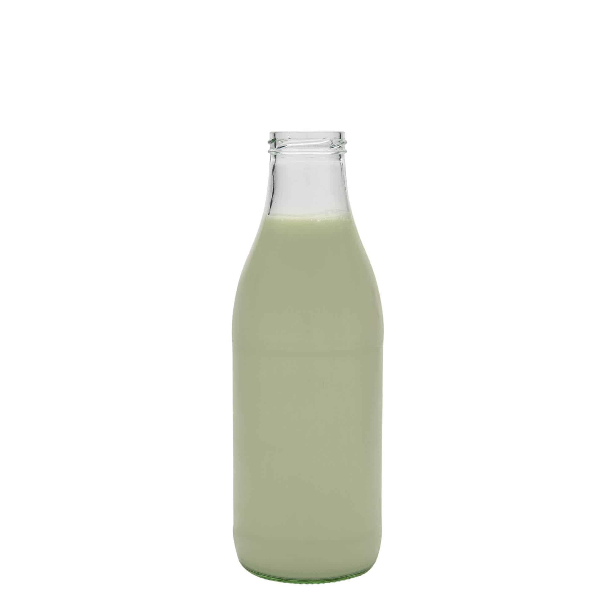 Μπουκάλι με φαρδύ λαιμό 'Lorenzo' 1.000 ml, στόμιο: twist-off (TO 48)
