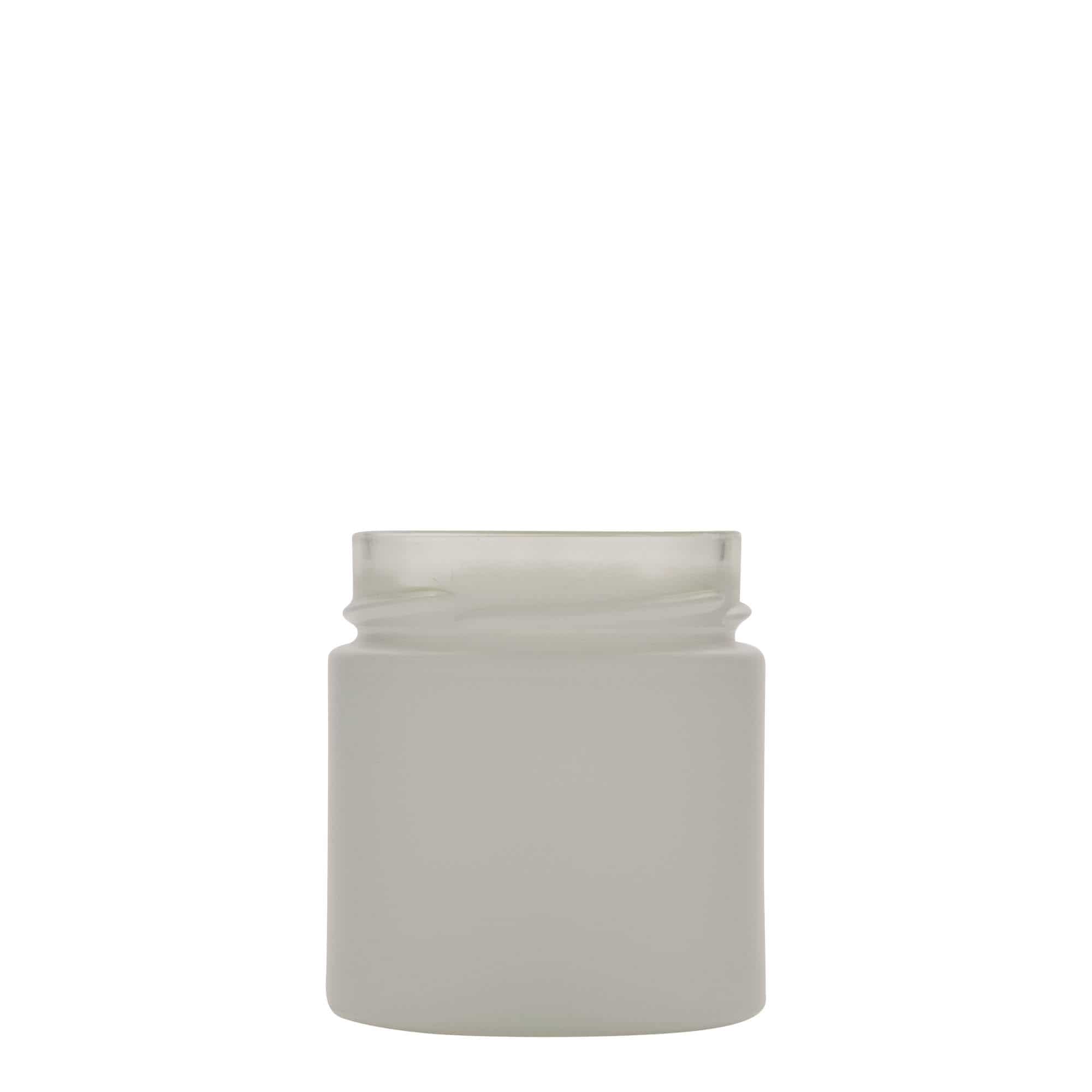 Στρογγυλό βάζο 'Aurora' 220 ml, λευκό, στόμιο: deep twist-off (DTO 66) Στρογγυλό βάζο 'Aurora' 220 ml, λευκό, στόμιο: deep twist-off (DTO 66)