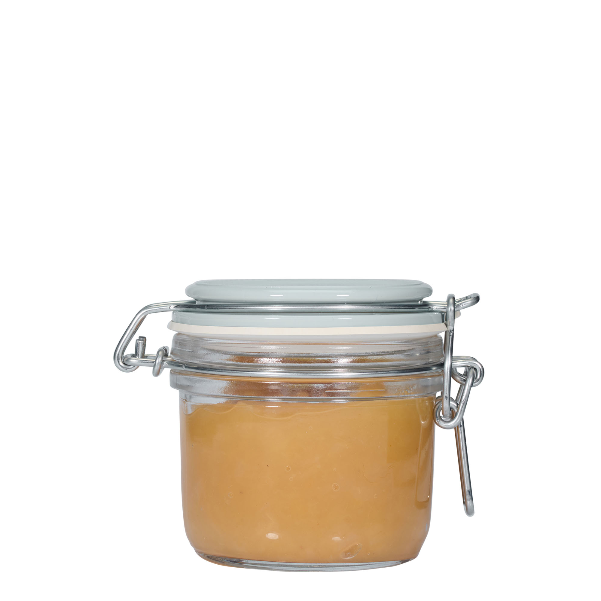 Βάζο με καπάκι με κλιπ 'Fido' 200 ml, μπλε, στόμιο: καπάκι με κλιπ Βάζο με καπάκι με κλιπ 'Fido' 200 ml, μπλε, στόμιο: καπάκι με κλιπ