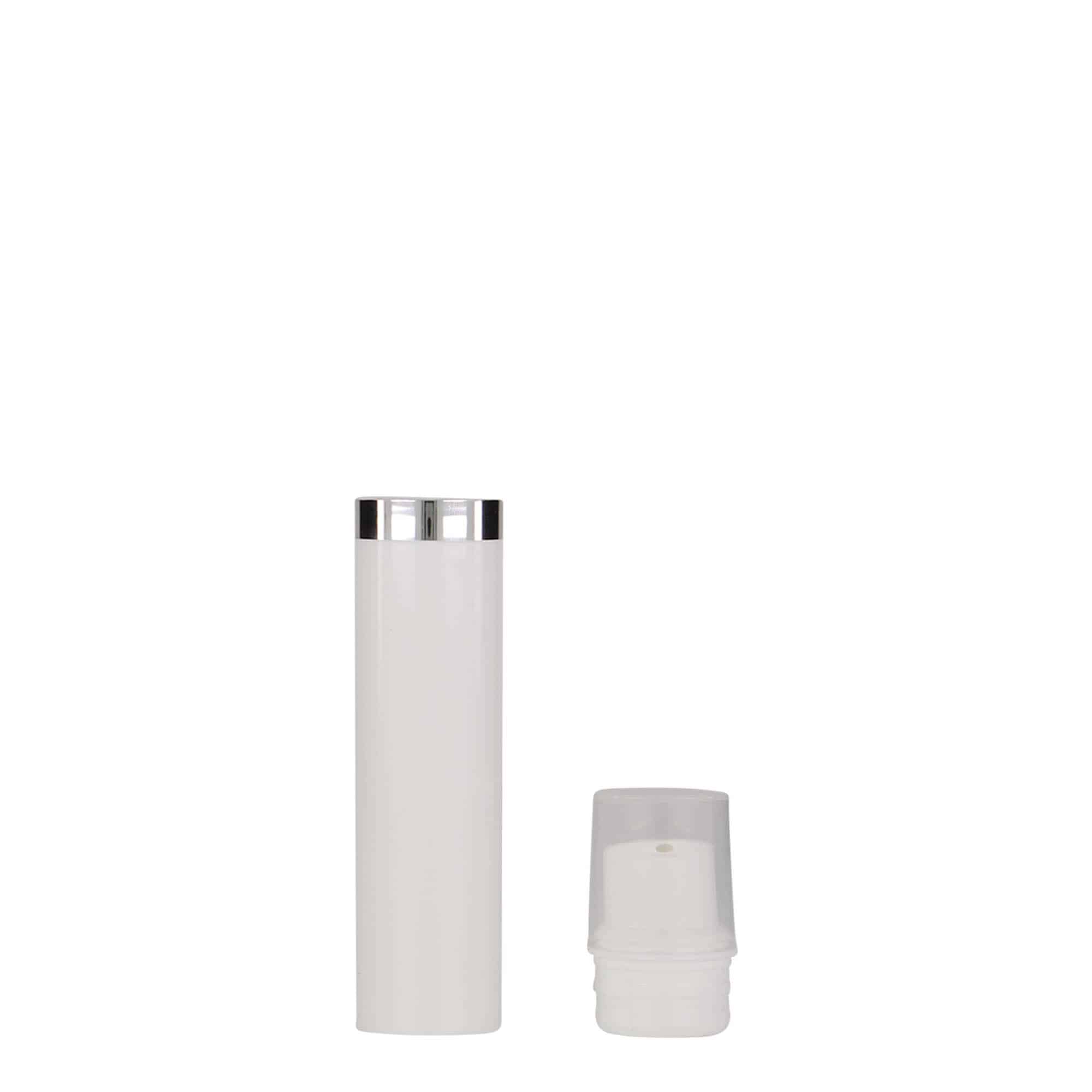 Airless Dispenser 'Nano' 15 ml, πλαστικό PP, λευκό