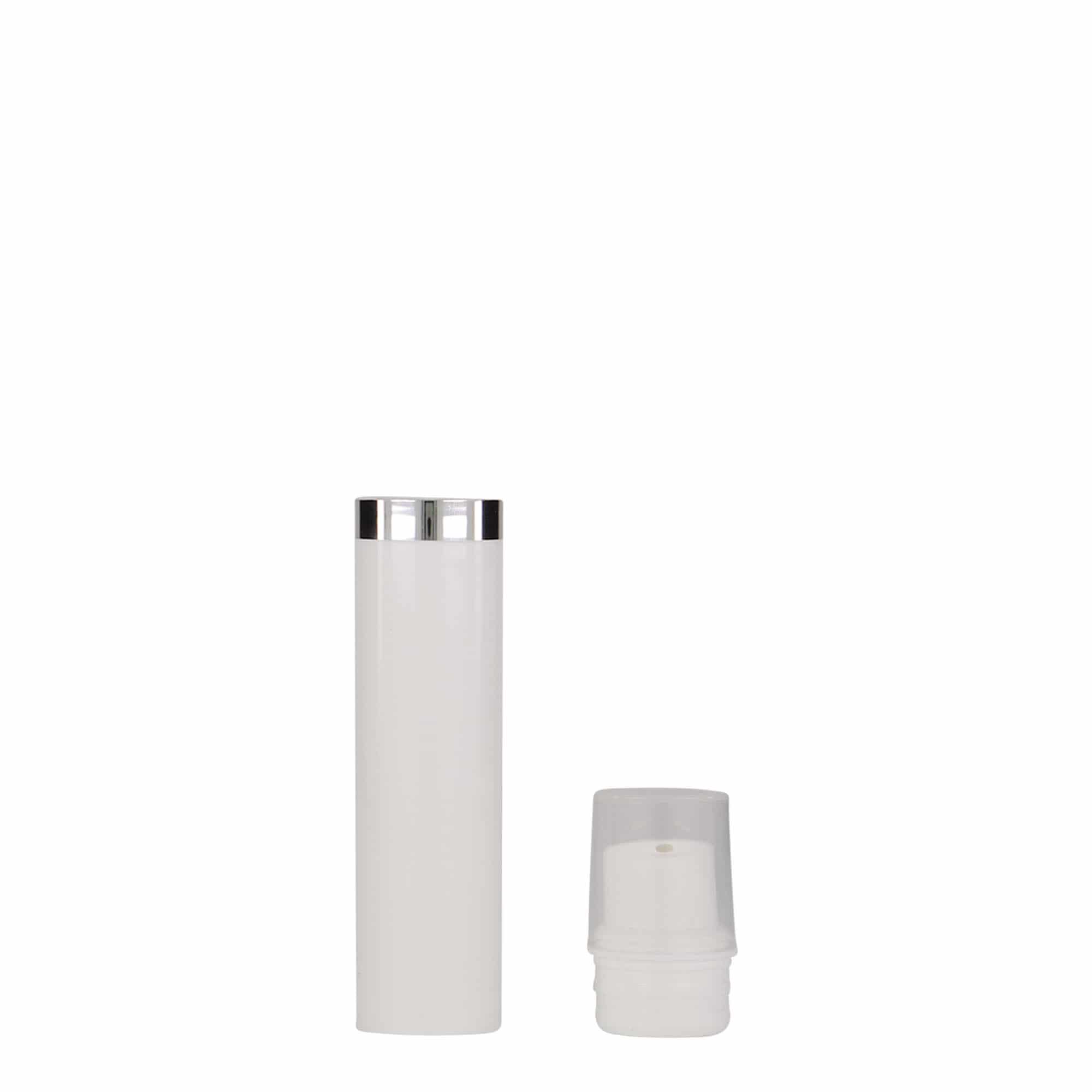 Airless Dispenser 'Nano' 15 ml, πλαστικό PP, λευκό