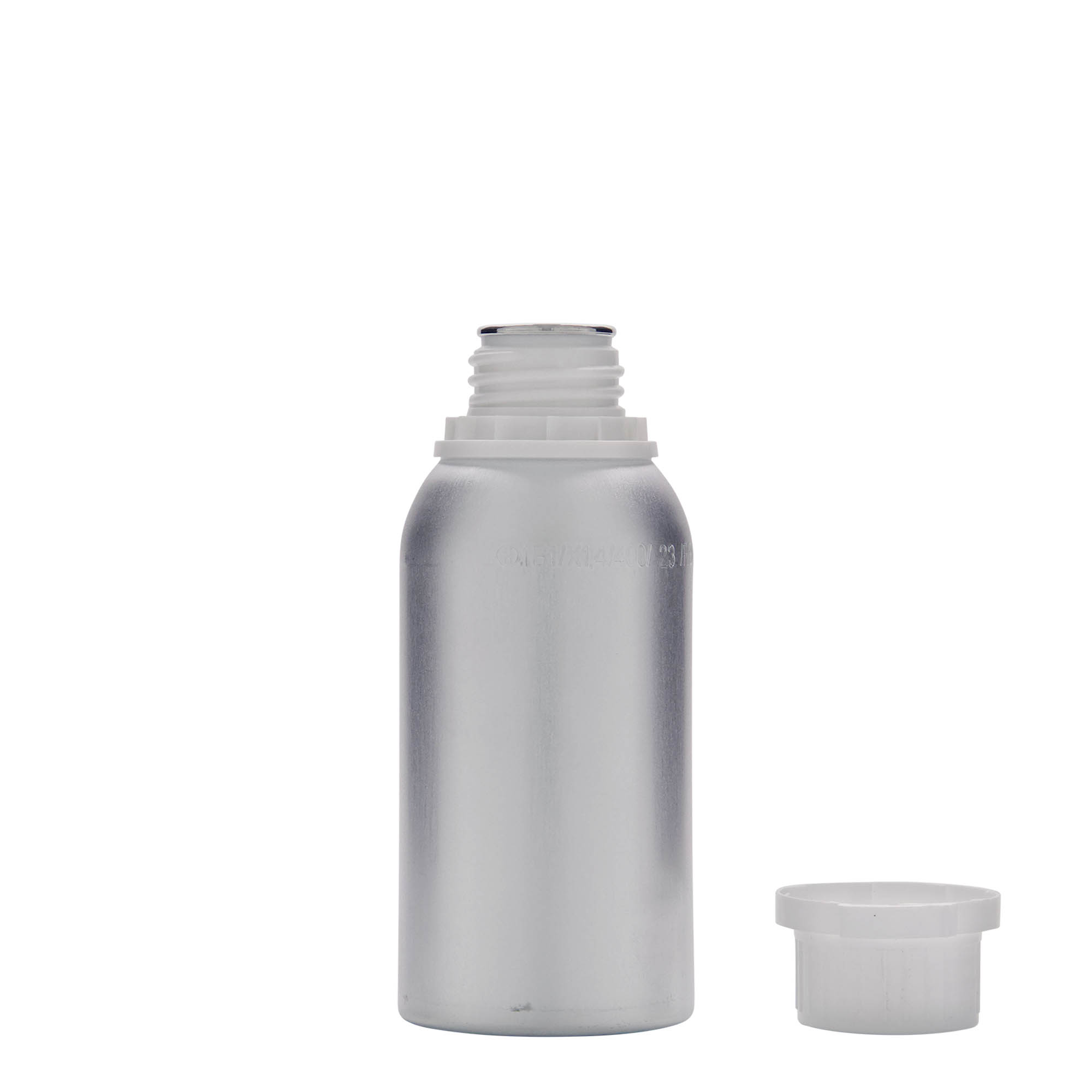 Μπουκάλι αλουμινίου 275 ml, μεταλλικό, ασημί, στόμιο: DIN 32