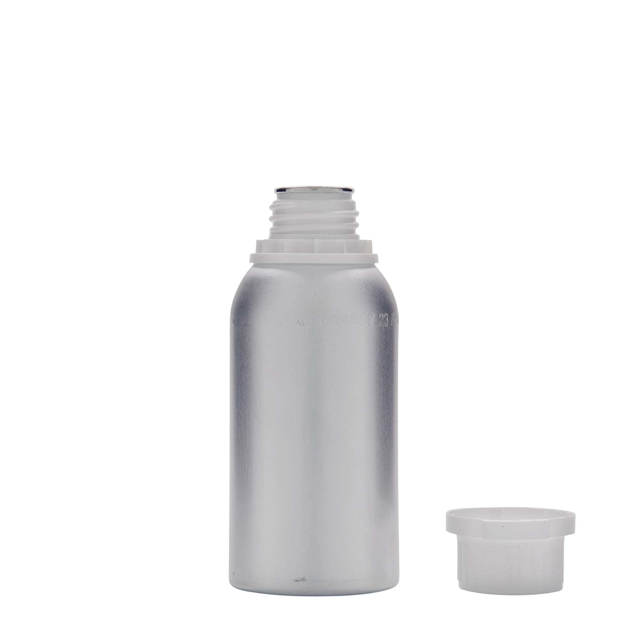 Μπουκάλι αλουμινίου 275 ml, μεταλλικό, ασημί, στόμιο: DIN 32