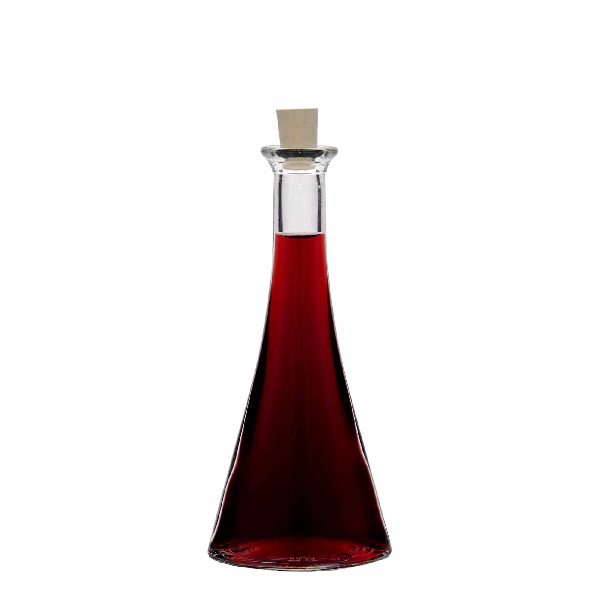 Γυάλινο μπουκάλι 'Veronica' 100 ml, ημισφαιρικό, στόμιο: φελλός