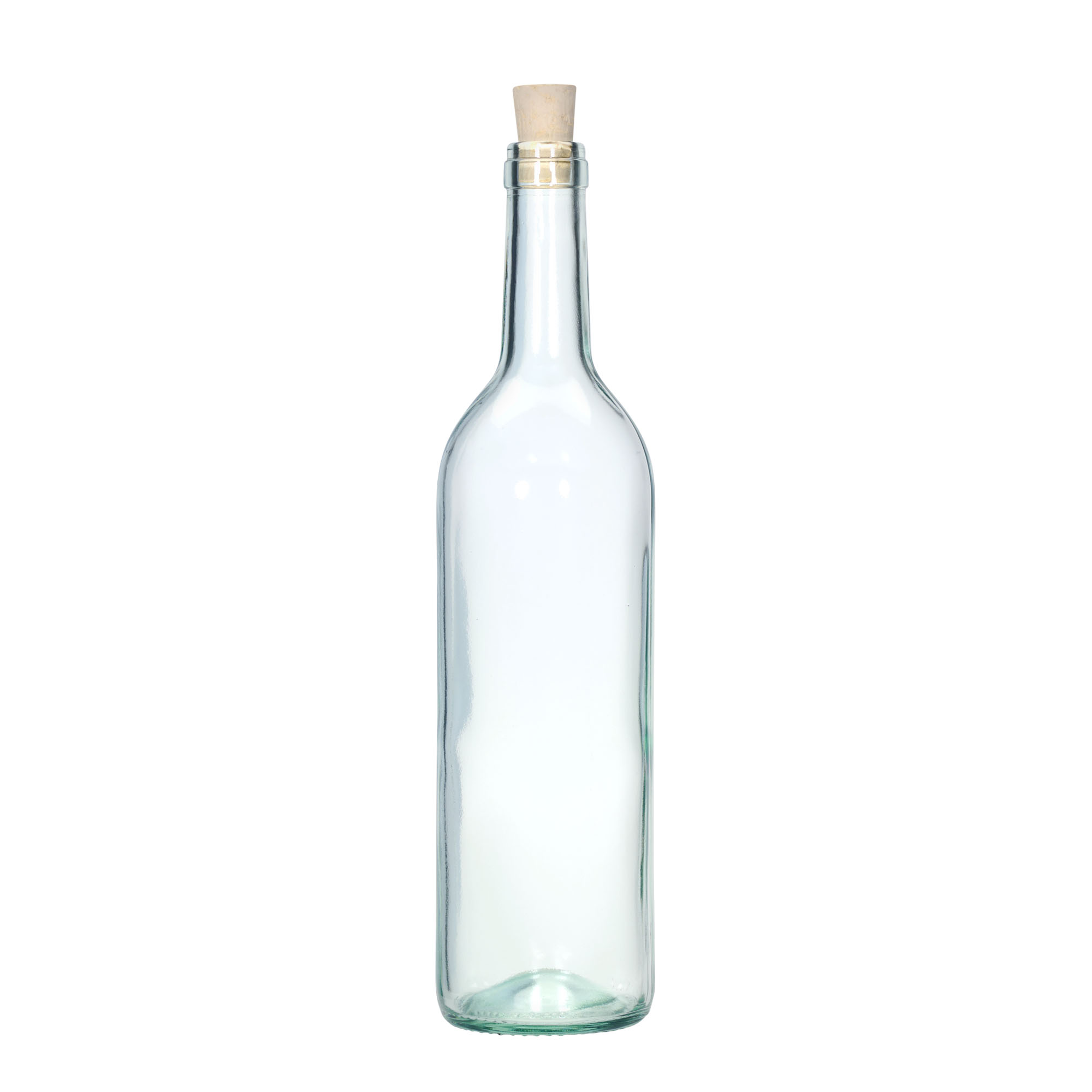 750 ml Glasflasche 'Bordeaux Tradition', Mündung: Kork