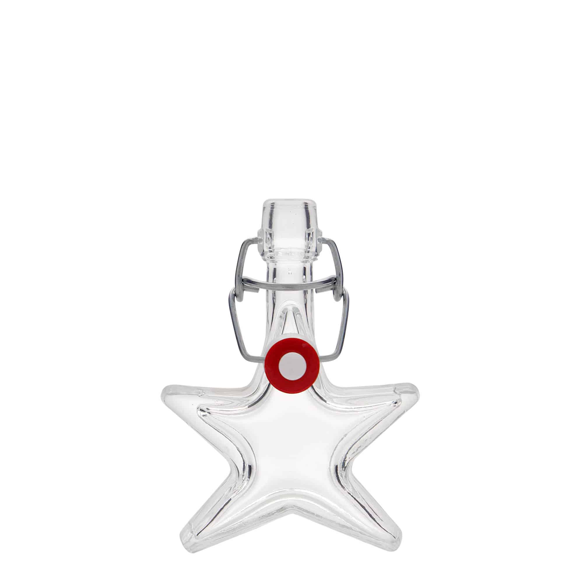 Γυάλινο μπουκάλι 'Αστέρι' 40 ml, στόμιο: μηχανικό πώμα Γυάλινο μπουκάλι 'Αστέρι' 40 ml, στόμιο: μηχανικό πώμα