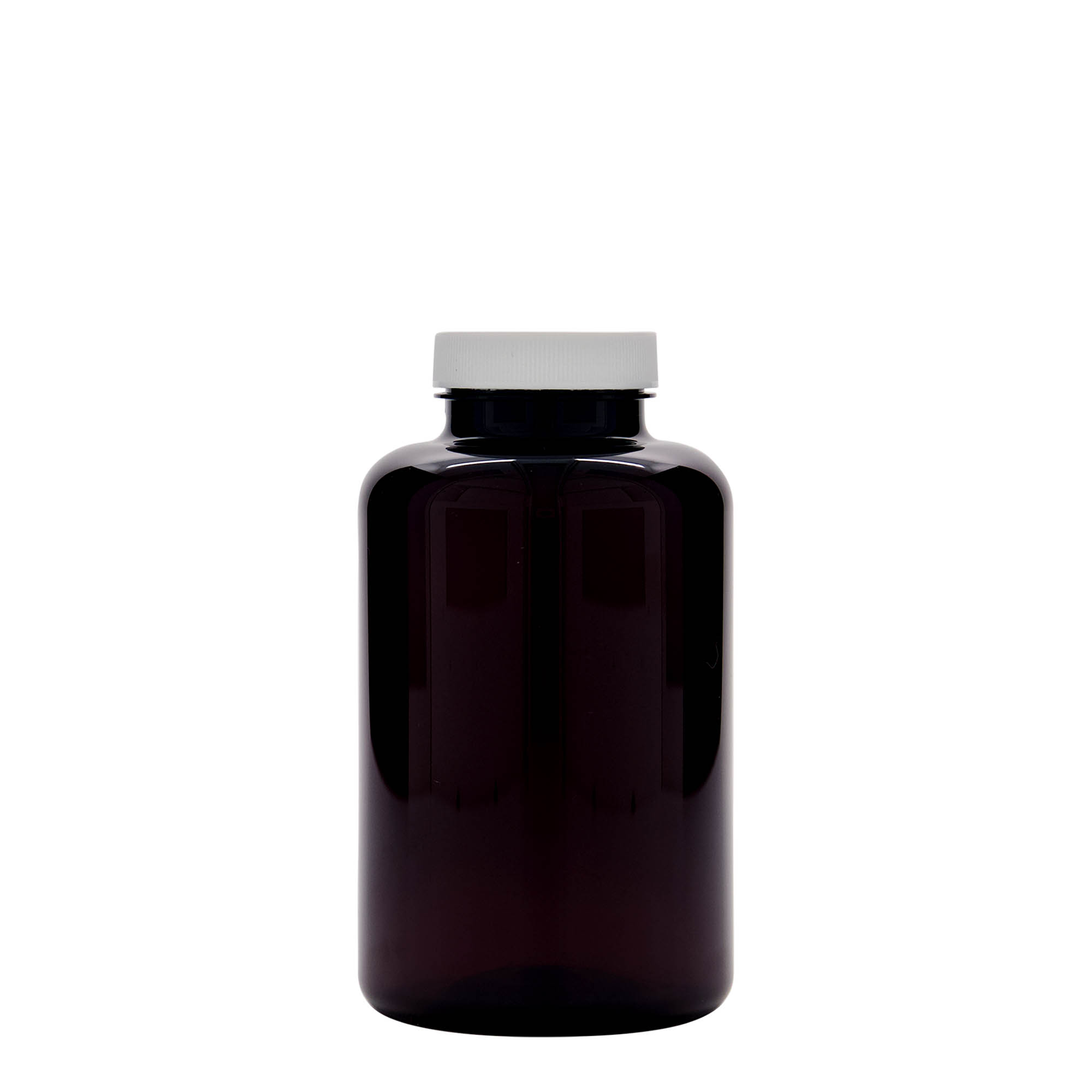 Δοχείο PET 500 ml, πλαστικό, καφέ, στόμιο: GPI 45/400 Δοχείο PET 500 ml, πλαστικό, καφέ, στόμιο: GPI 45/400