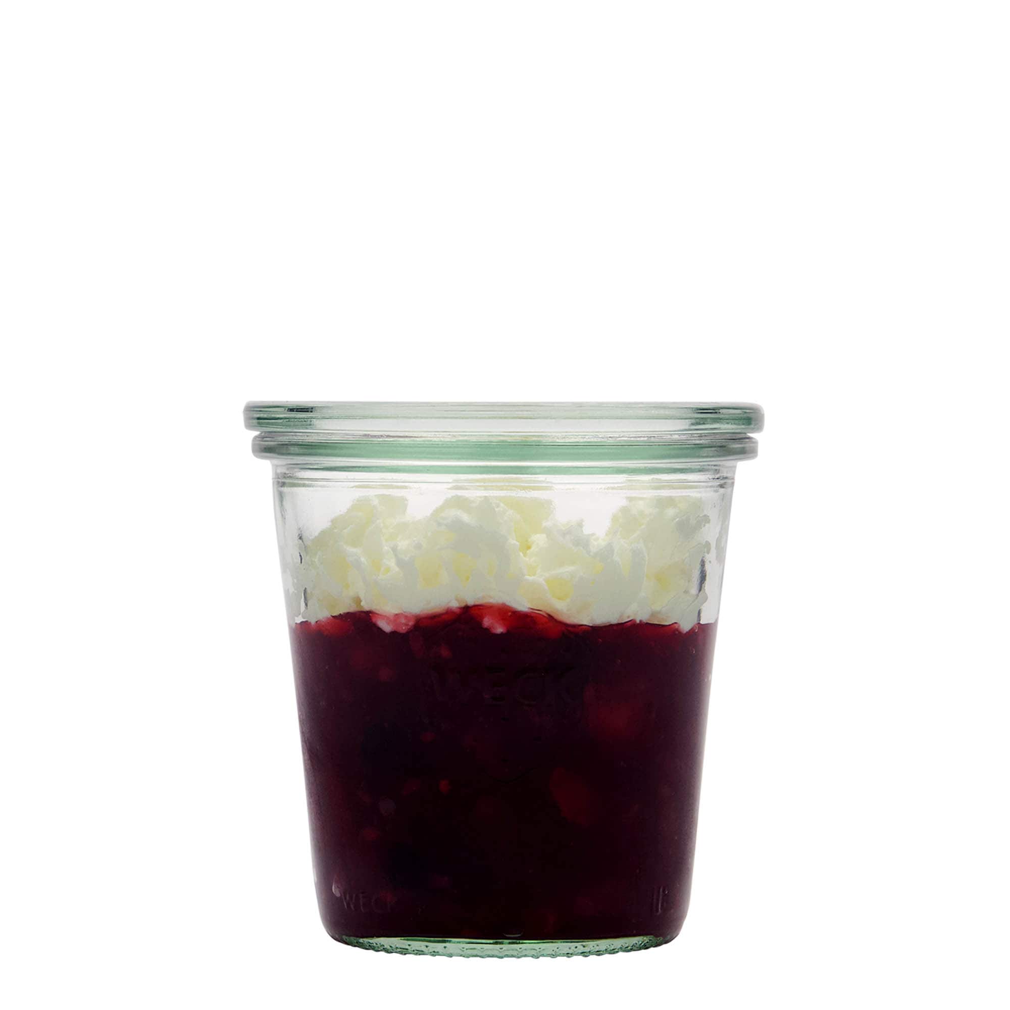 Κυλινδρικό βάζο WECK 290 ml, στόμιο: στρογγυλεμένο χείλος