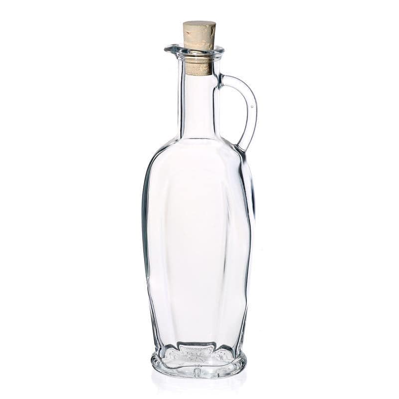 Γυάλινο μπουκάλι 'Eleganta' 250 ml, οβάλ, στόμιο: φελλός Γυάλινο μπουκάλι 'Eleganta' 250 ml, οβάλ, στόμιο: φελλός