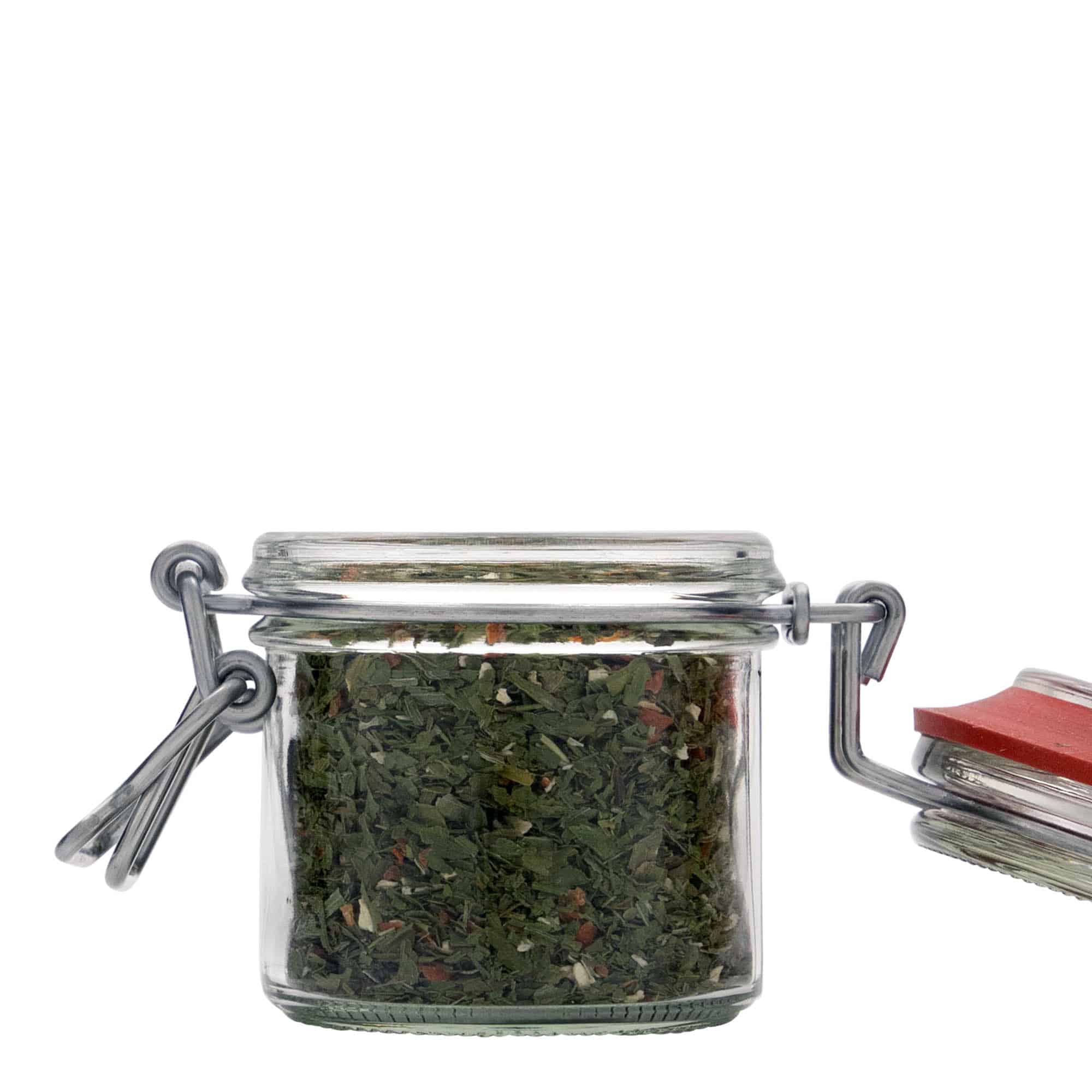 Βάζο με καπάκι με κλιπ 125 ml, στόμιο: καπάκι με κλιπ Βάζο με καπάκι με κλιπ 125 ml, στόμιο: καπάκι με κλιπ