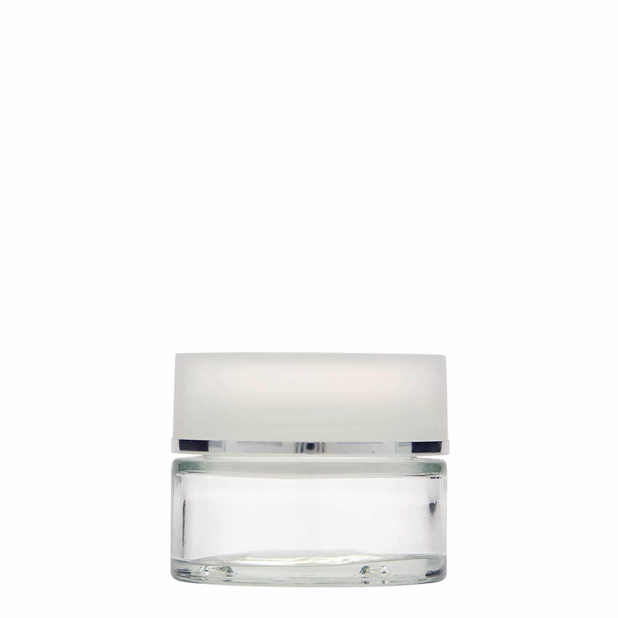 Βάζο για καλλυντικά 'Clear Edition' 50 ml, γυάλινο, στόμιο: βιδωτό πώμα