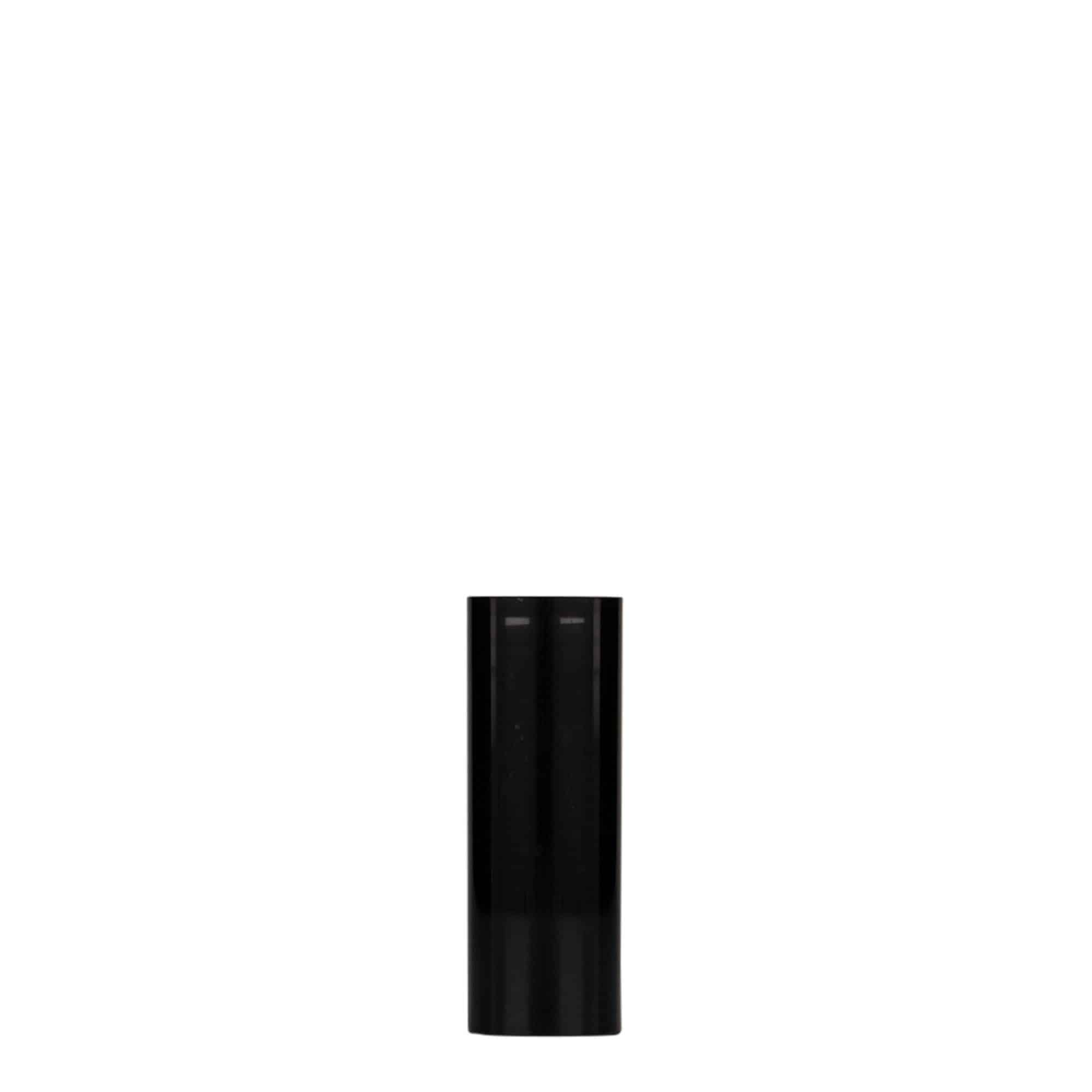 10 ml Airless Διανομέας 'Nano', πλαστικό PP, μαύρο