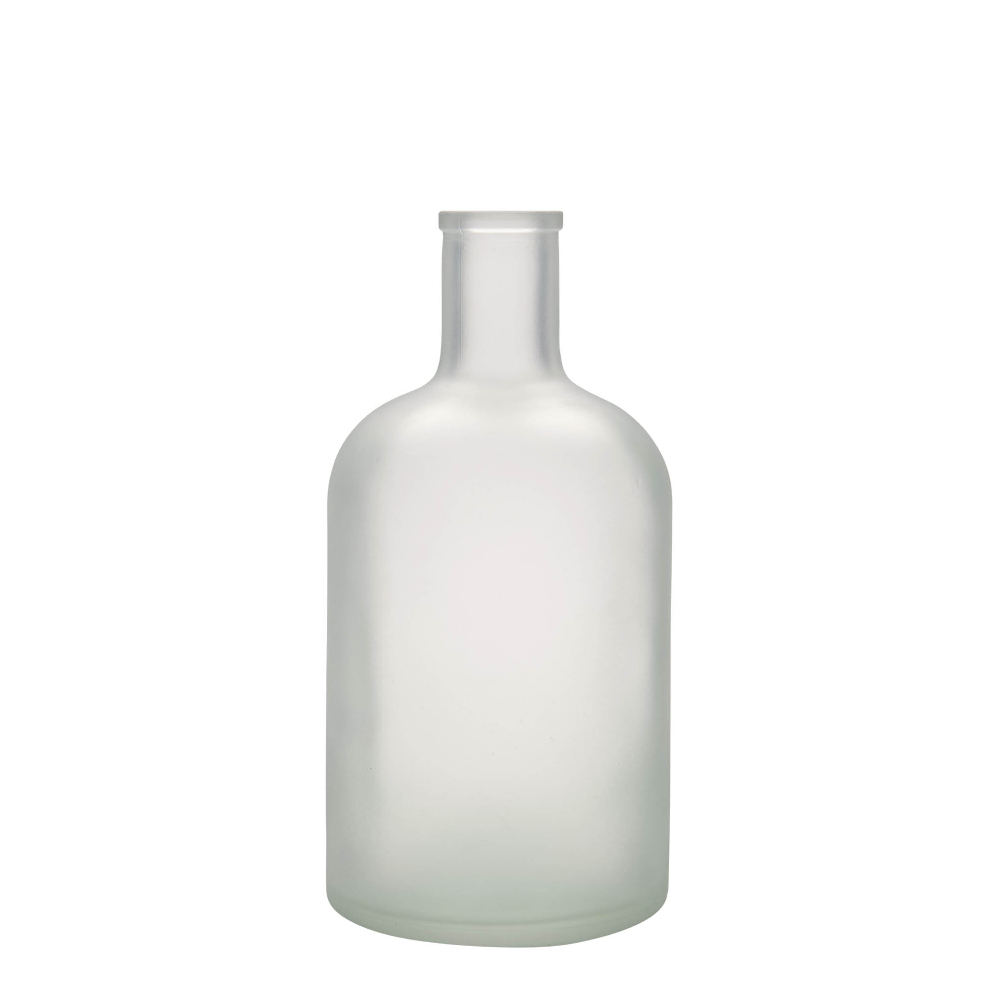 Γυάλινο μπουκάλι 'Gerardino' 700 ml, εφέ του πάγου, στόμιο: φελλός Γυάλινο μπουκάλι 'Gerardino' 700 ml, εφέ του πάγου, στόμιο: φελλός
