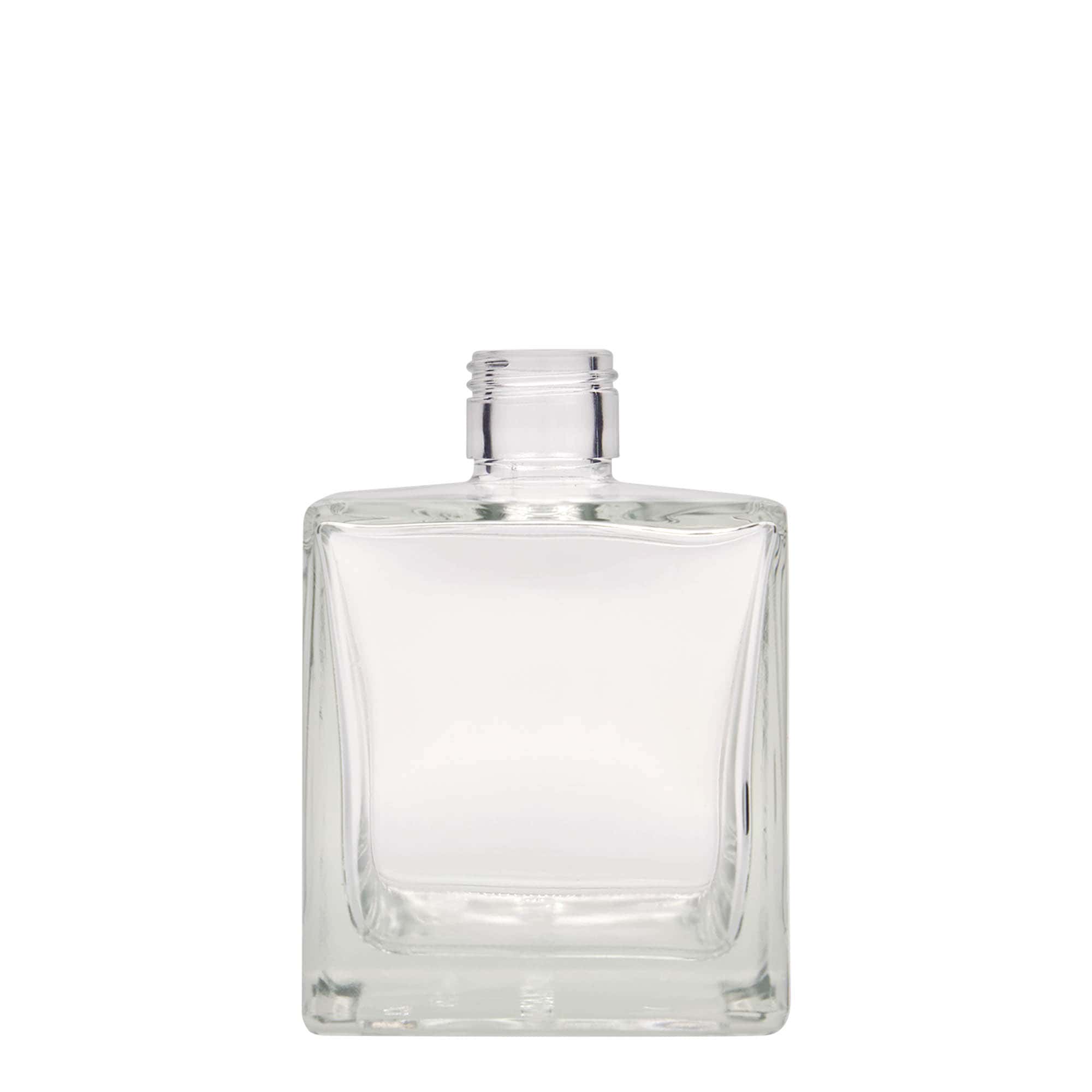 Γυάλινο μπουκάλι 'Cube' 500 ml, τετράγωνο, στόμιο: PP 28 Γυάλινο μπουκάλι 'Cube' 500 ml, τετράγωνο, στόμιο: PP 28