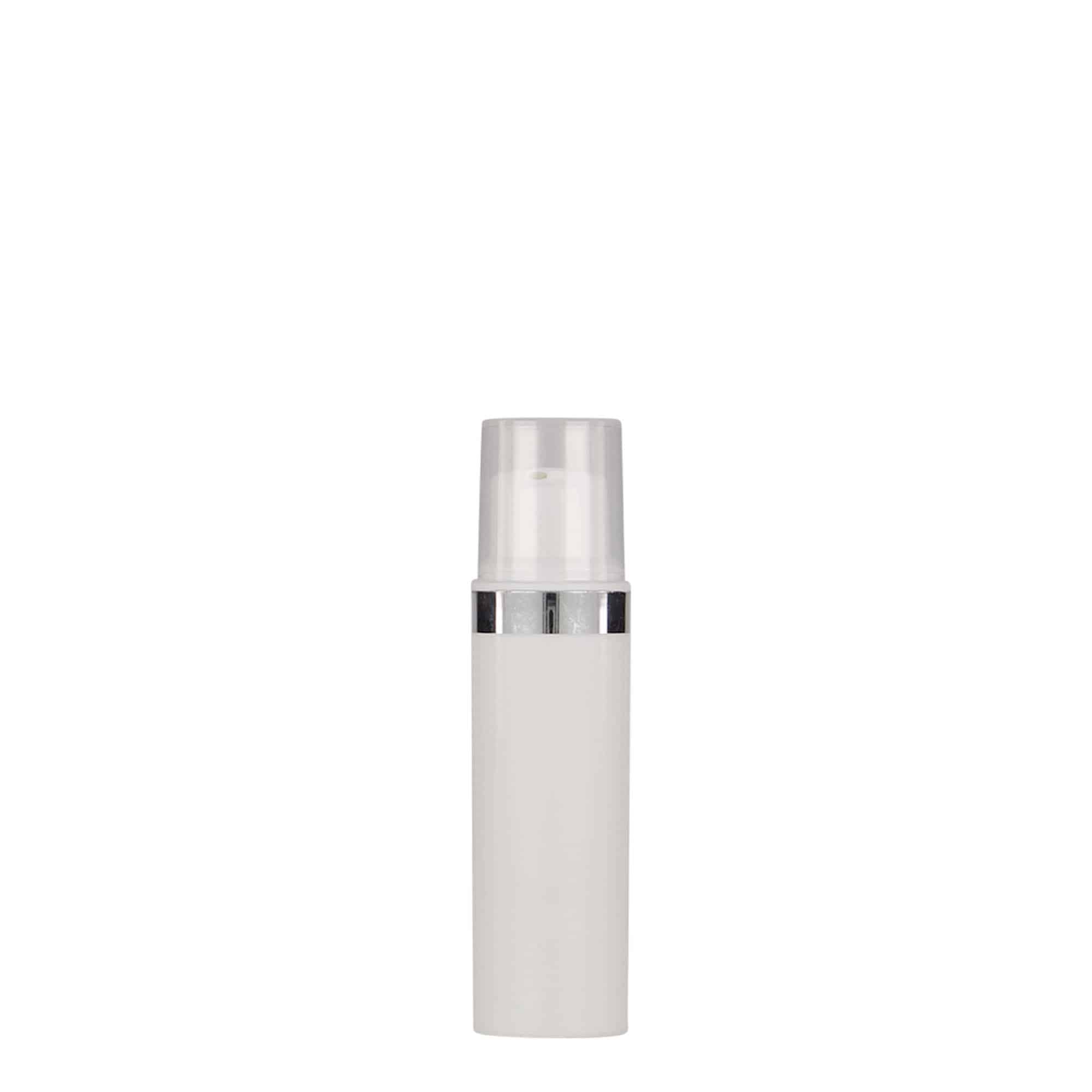 Airless Dispenser 'Nano' 10 ml, πλαστικό PP, λευκό