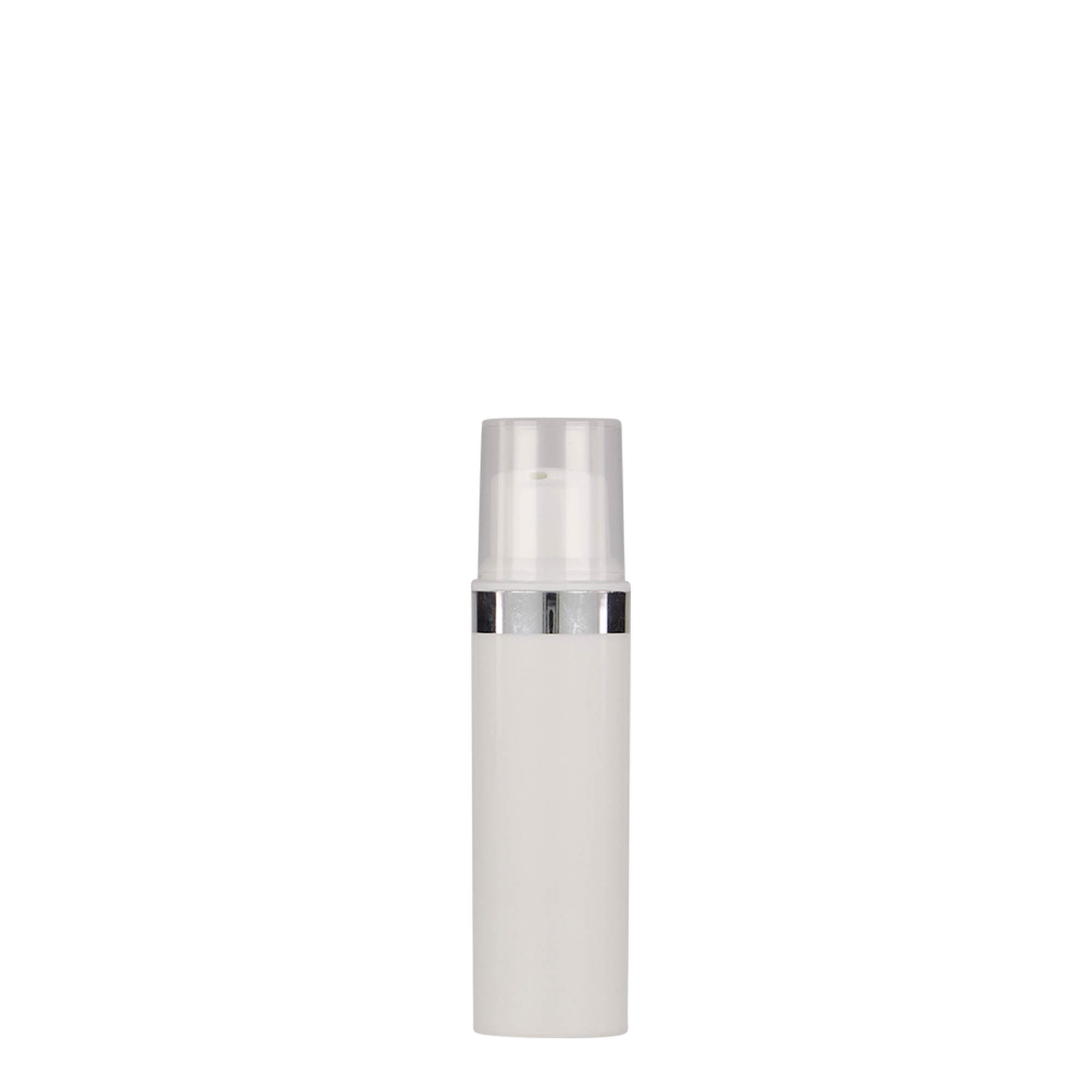Airless Dispenser 'Nano' 10 ml, πλαστικό PP, λευκό