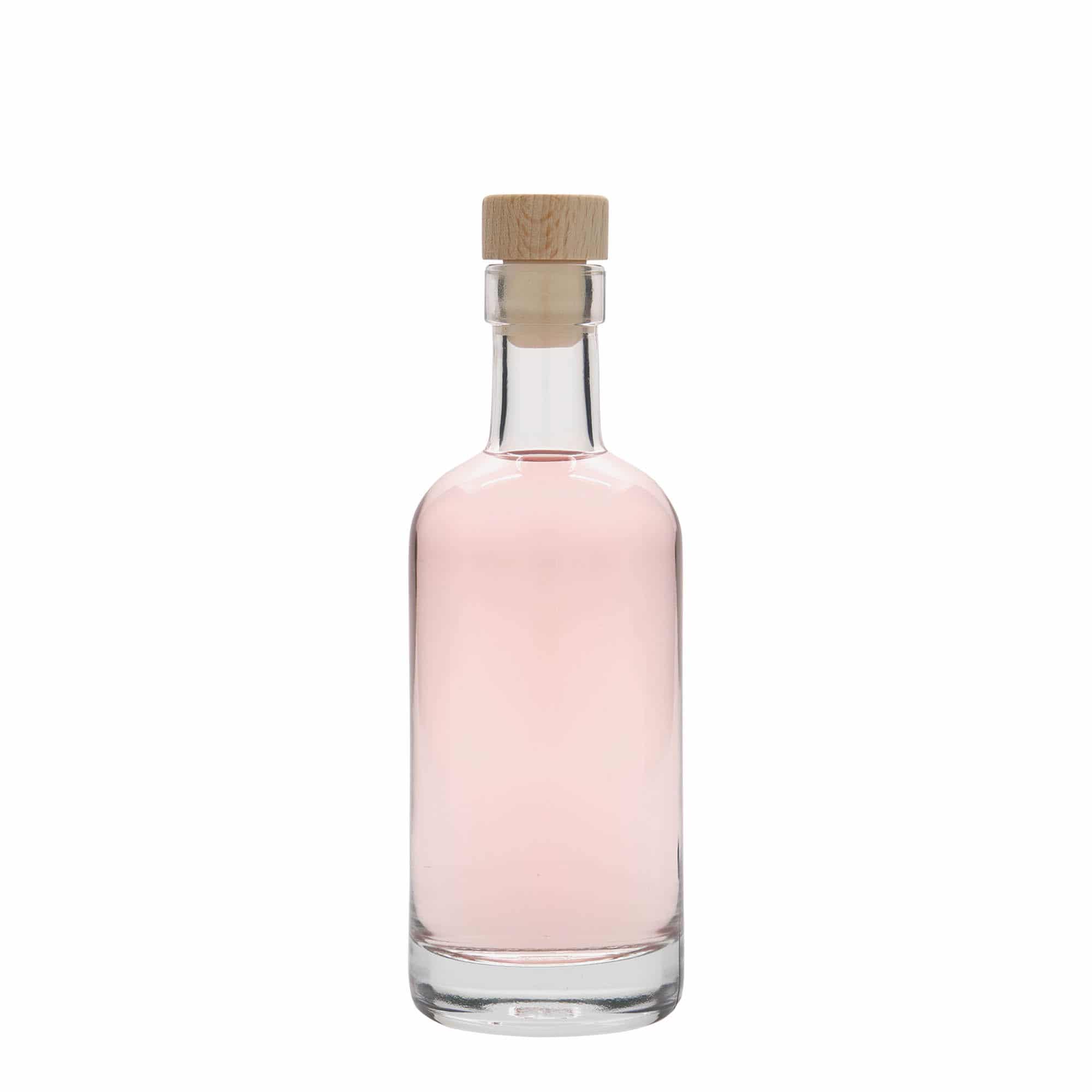 Γυάλινο μπουκάλι 'Linea Uno' 250 ml, στόμιο: φελλός