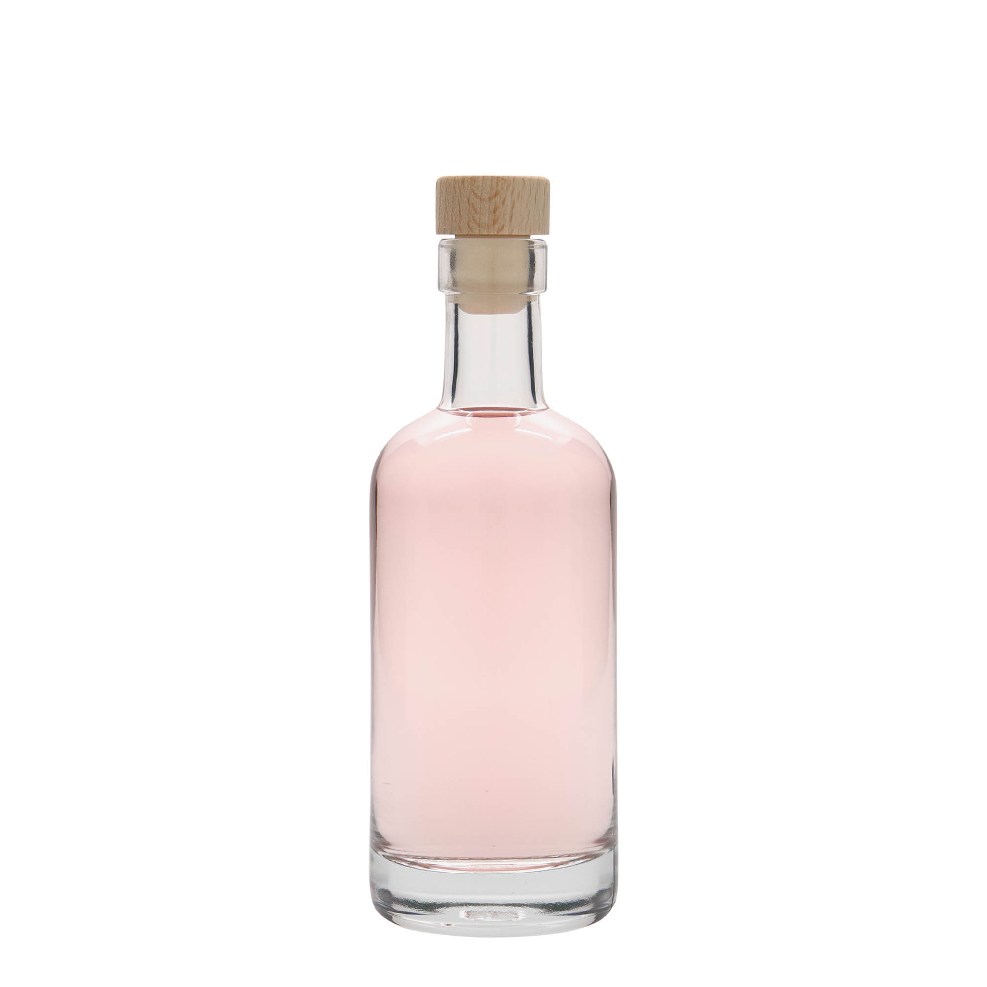 Γυάλινο μπουκάλι 'Linea Uno' 250 ml, στόμιο: φελλός