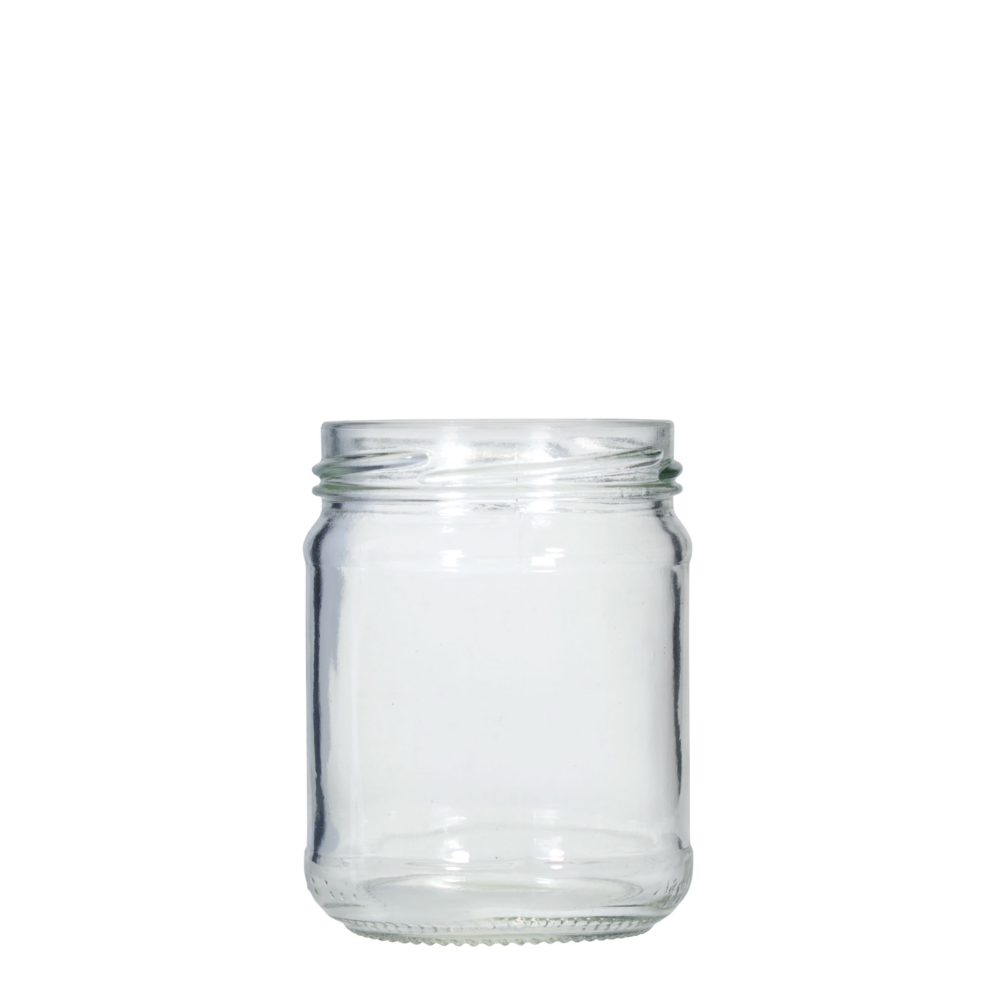 Στρογγυλό βάζο 212 ml, στόμιο: twist-off (TO 63) Στρογγυλό βάζο 212 ml, στόμιο: twist-off (TO 63)