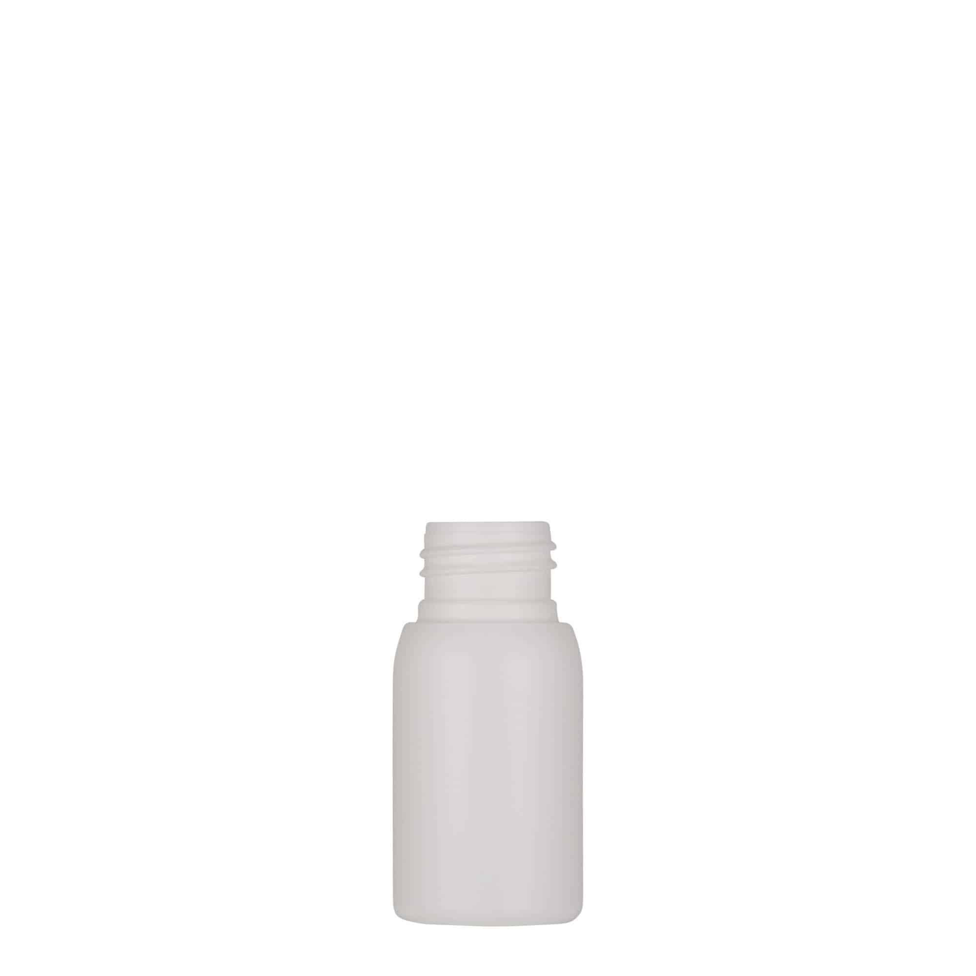 30 ml πλαστικό μπουκάλι 'Tuffy', HDPE, λευκό, στόμιο: 24/410