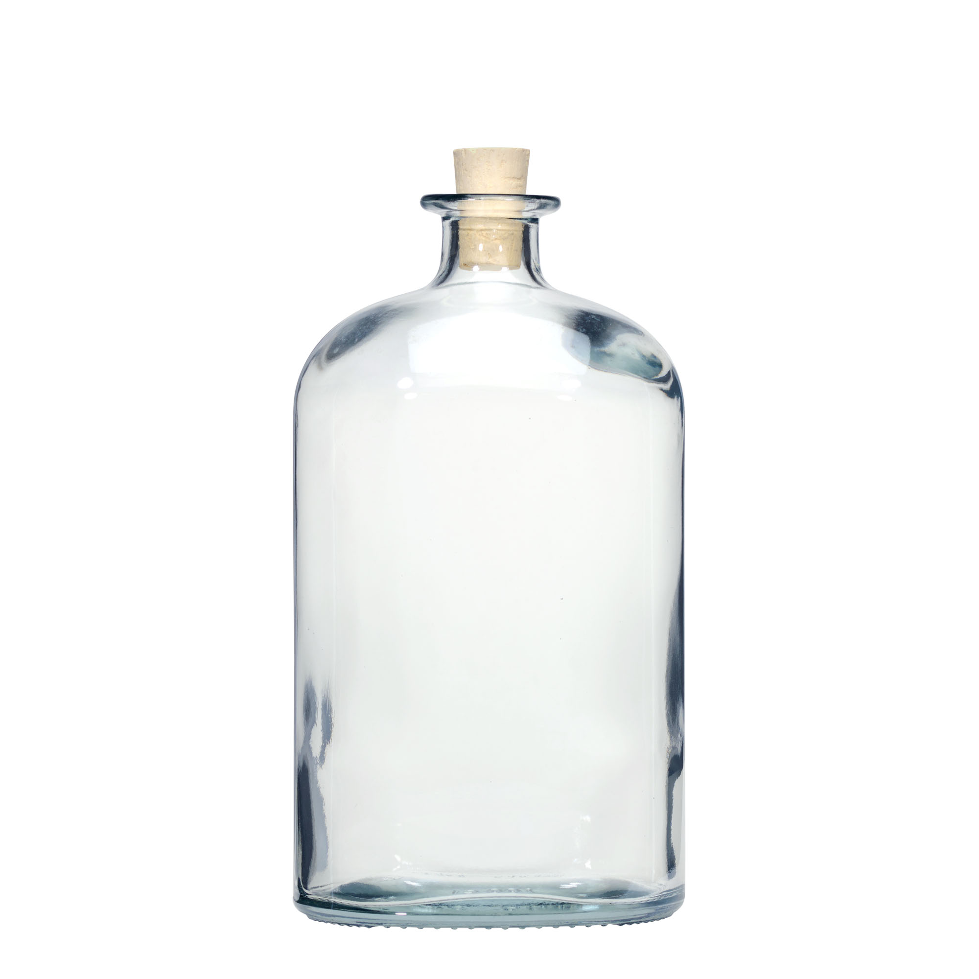 Γυάλινο μπουκάλι 'Dundee' 1.000 ml, οβάλ, στόμιο: φελλός Γυάλινο μπουκάλι 'Dundee' 1.000 ml, οβάλ, στόμιο: φελλός