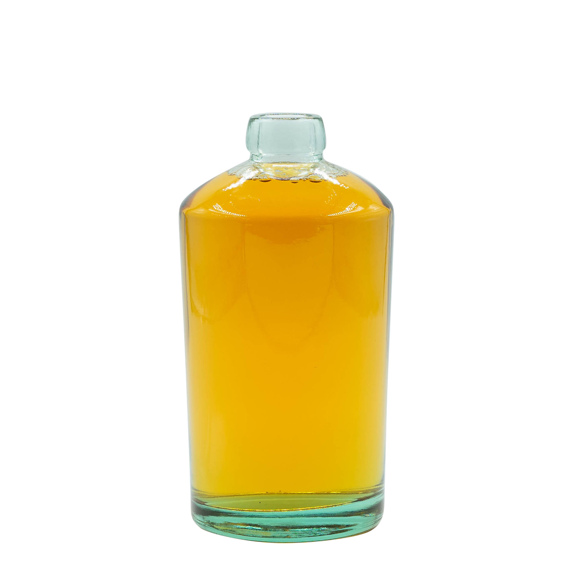 700 ml Glasflasche 'Barrel', Mündung: Kork 700 ml Glasflasche 'Barrel', Mündung: Kork