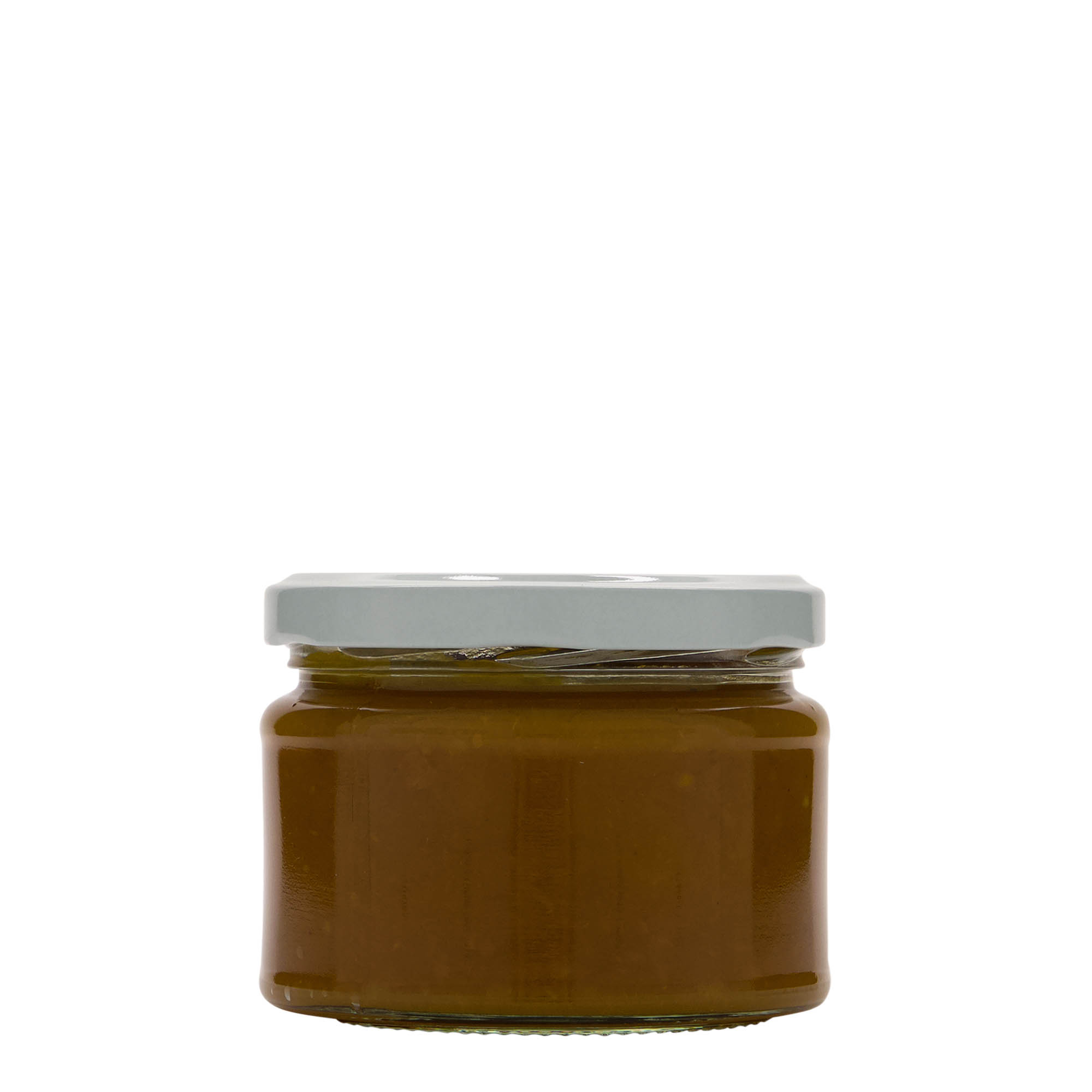 Στρογγυλό βάζο με επίπεδο στόμιο 282 ml, στόμιο: twist-off (TO 82) Στρογγυλό βάζο με επίπεδο στόμιο 282 ml, στόμιο: twist-off (TO 82)