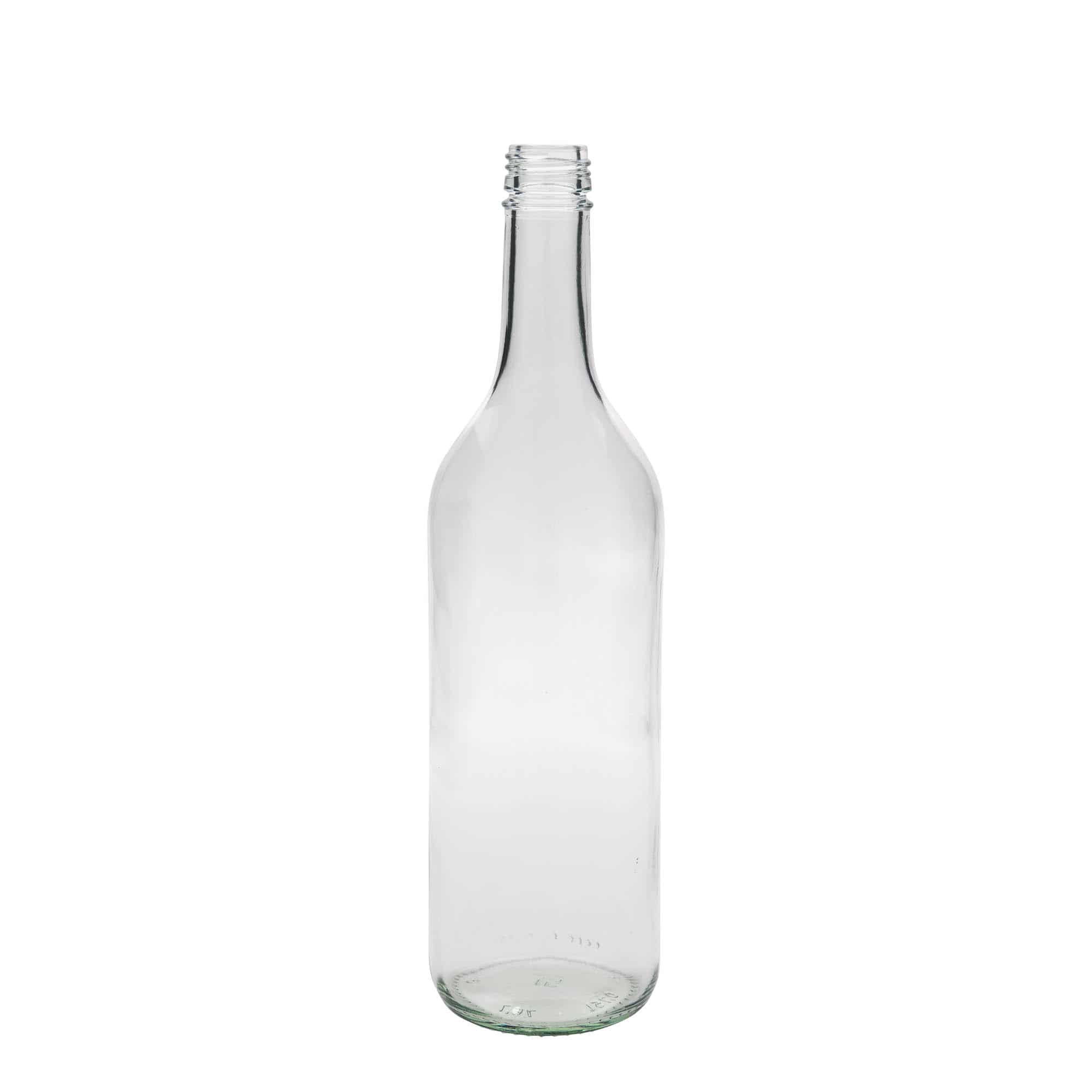 Γυάλινο μπουκάλι 'Bordeaux' 750 ml, στόμιο: PP 28 Γυάλινο μπουκάλι 'Bordeaux' 750 ml, στόμιο: PP 28