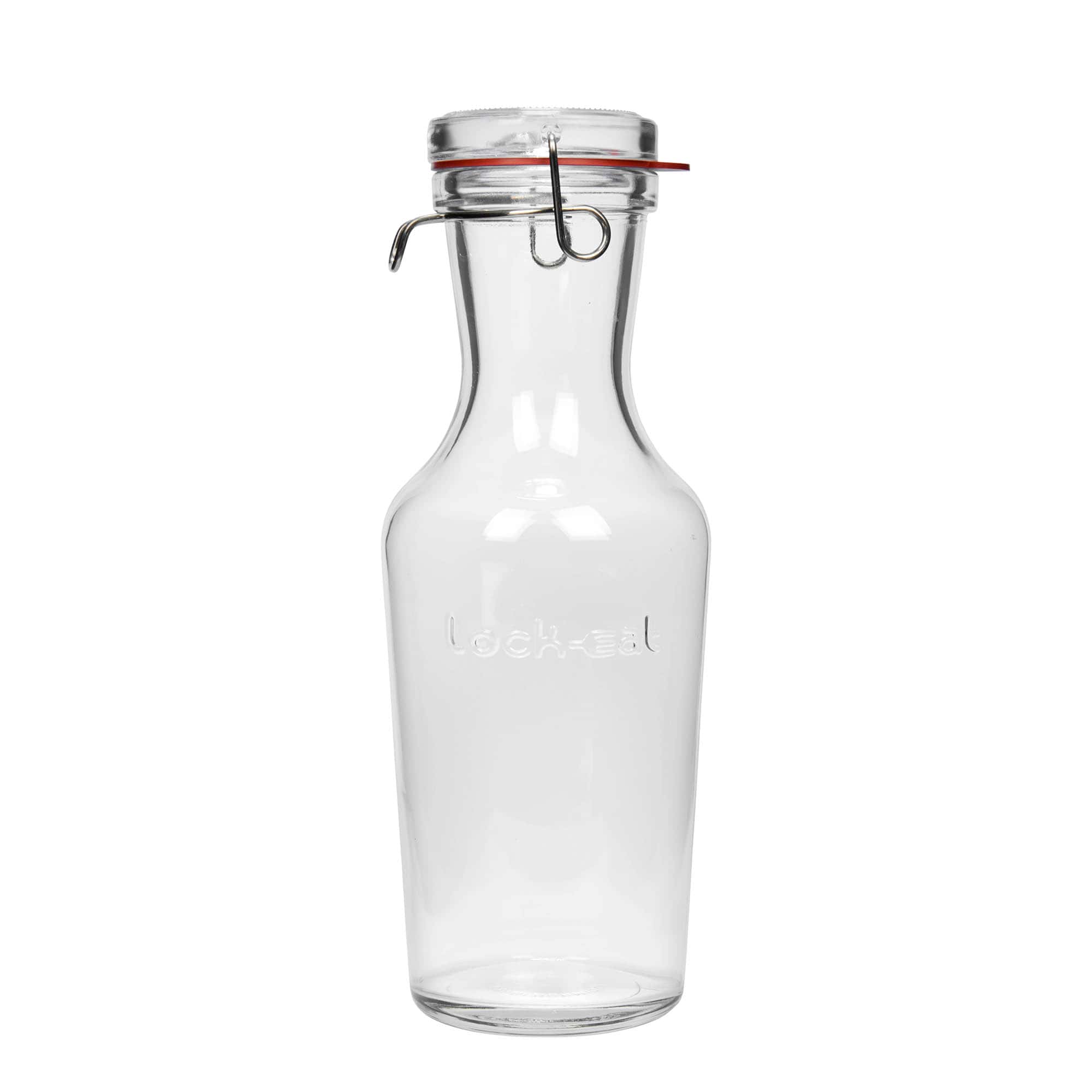 1.000 ml γυάλινη καράφα 'Lock-Eat', στόμιο: κλείσιμο με σύρμα ανάρτησης