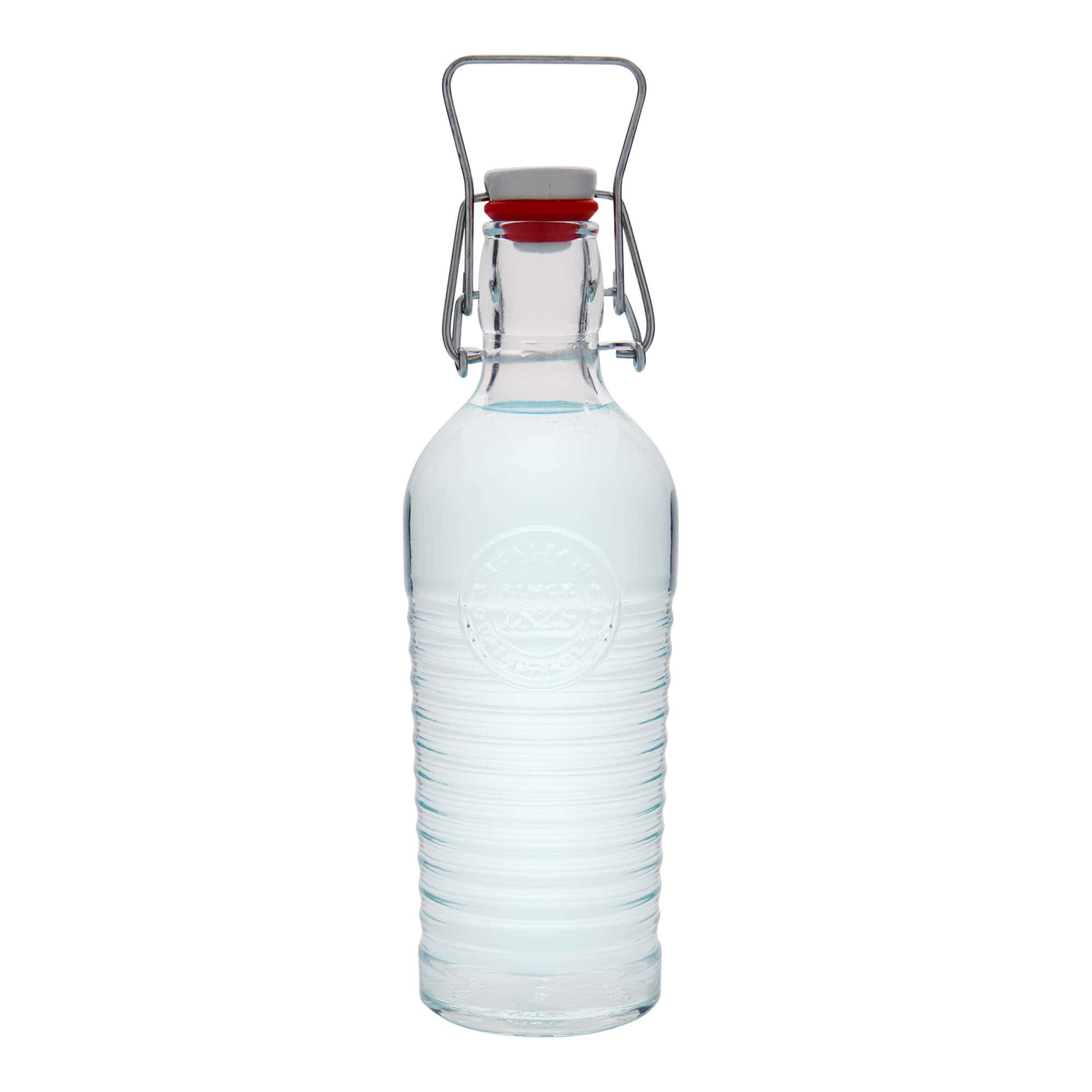 750 ml γυάλινο μπουκάλι 'Officina 1825', στόμιο: κλείσιμο με μανταλάκι