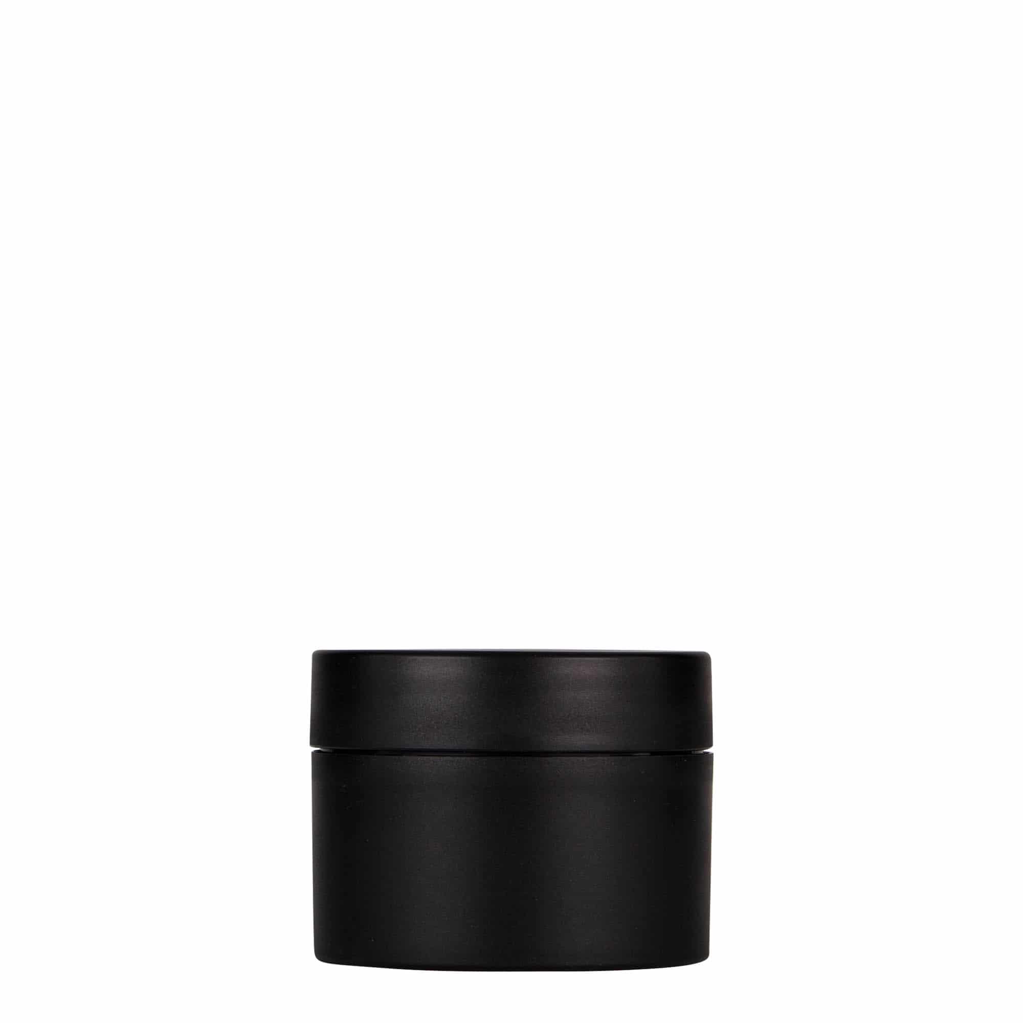 Πλαστικό βάζο 'Antonella' 50 ml, PP, μαύρο, στόμιο: βιδωτό πώμα